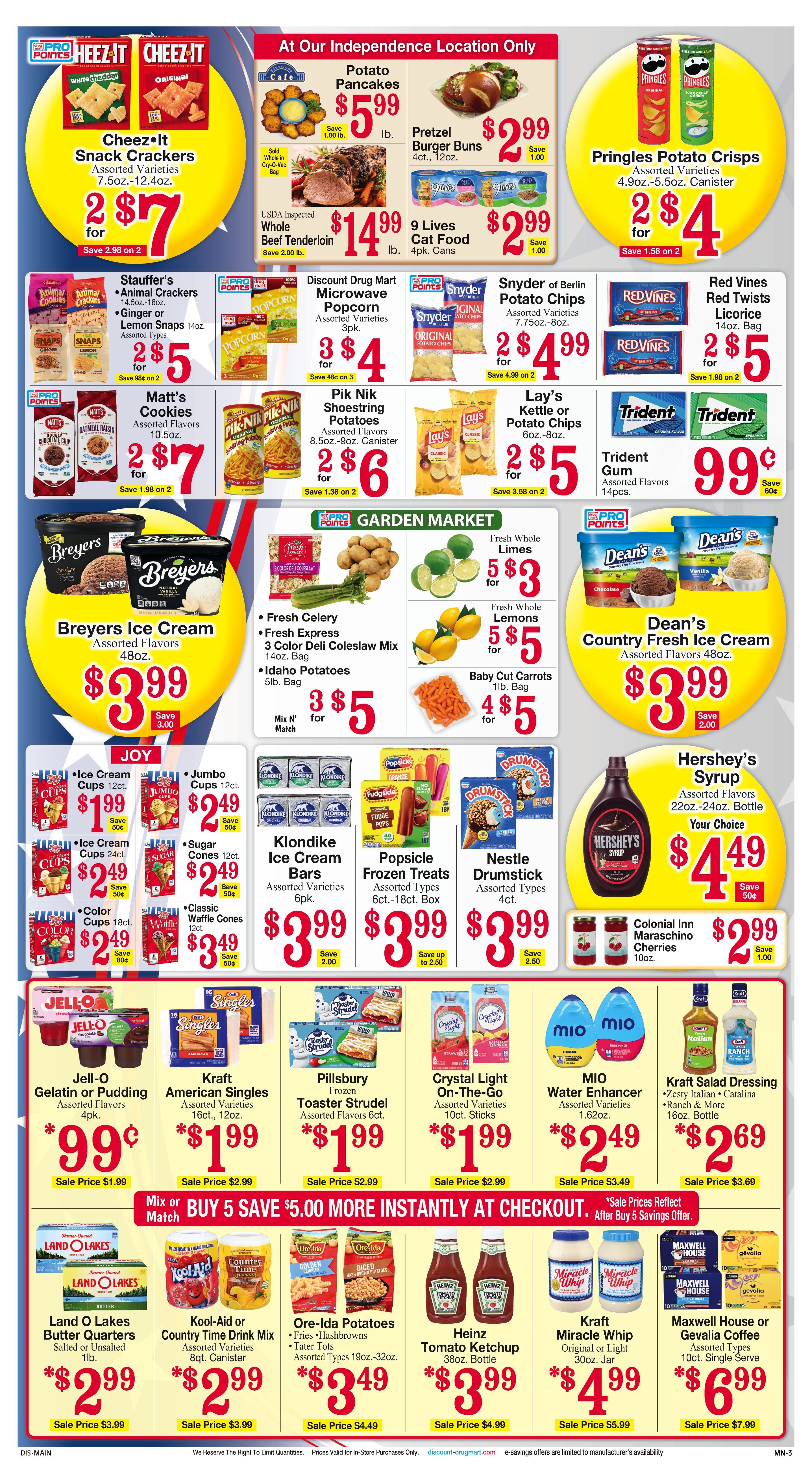 Discount Drug Mart (Ohio) Weekly Ad September 2 - 8, 2026