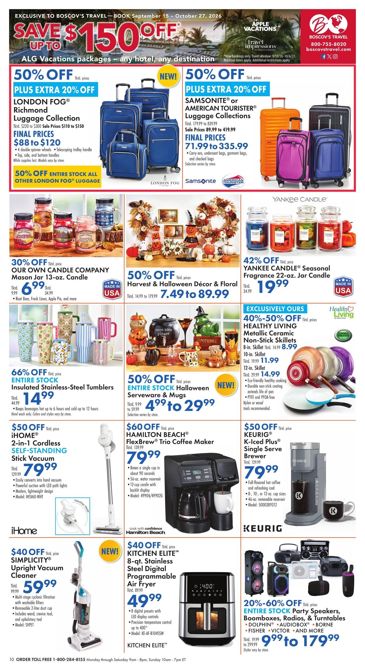 Boscov's Boscov’s Weekly Weekly Ad August 27 - September 2, 2026