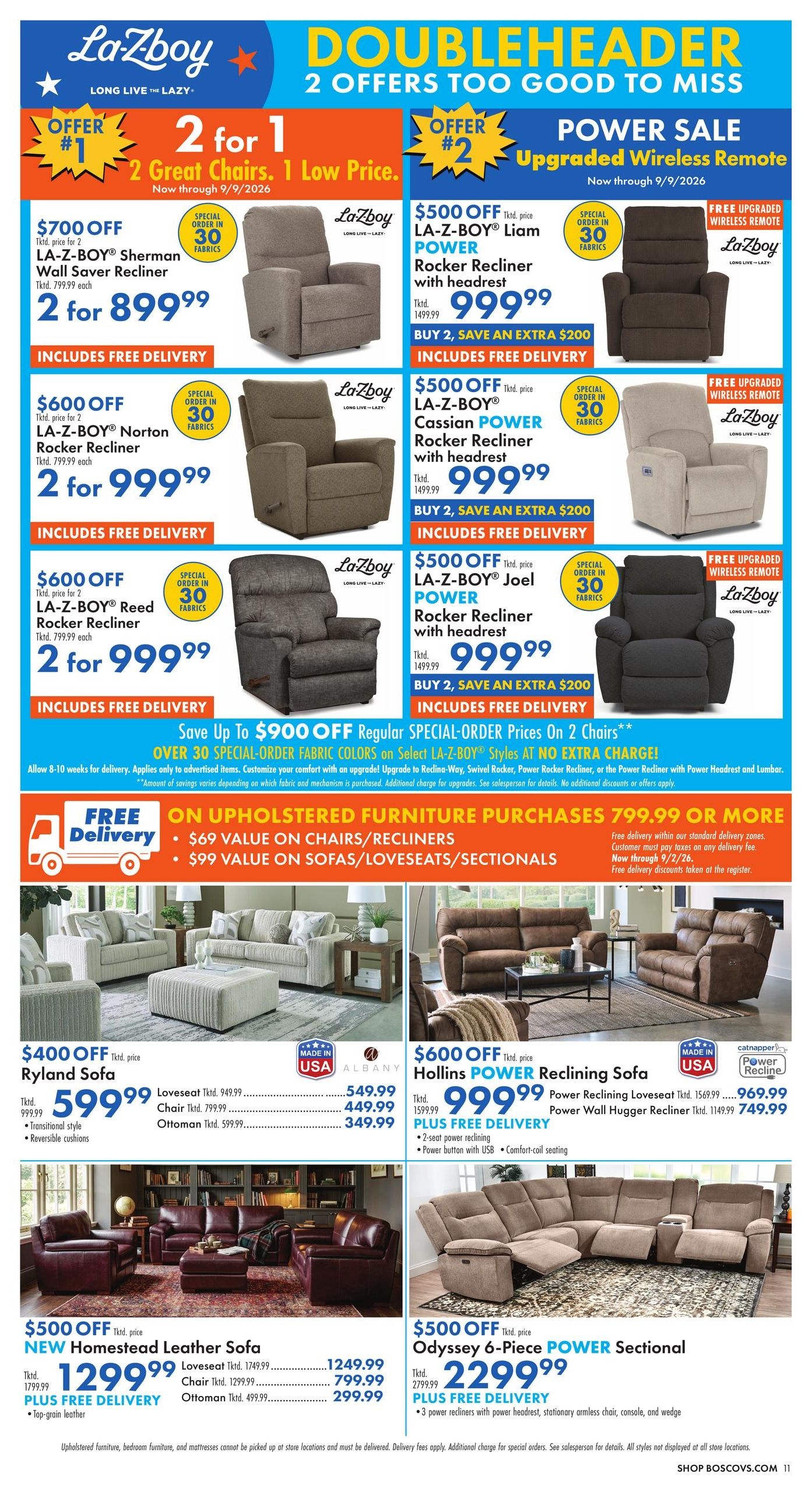 Boscov's Boscov’s Weekly Weekly Ad August 27 - September 2, 2026