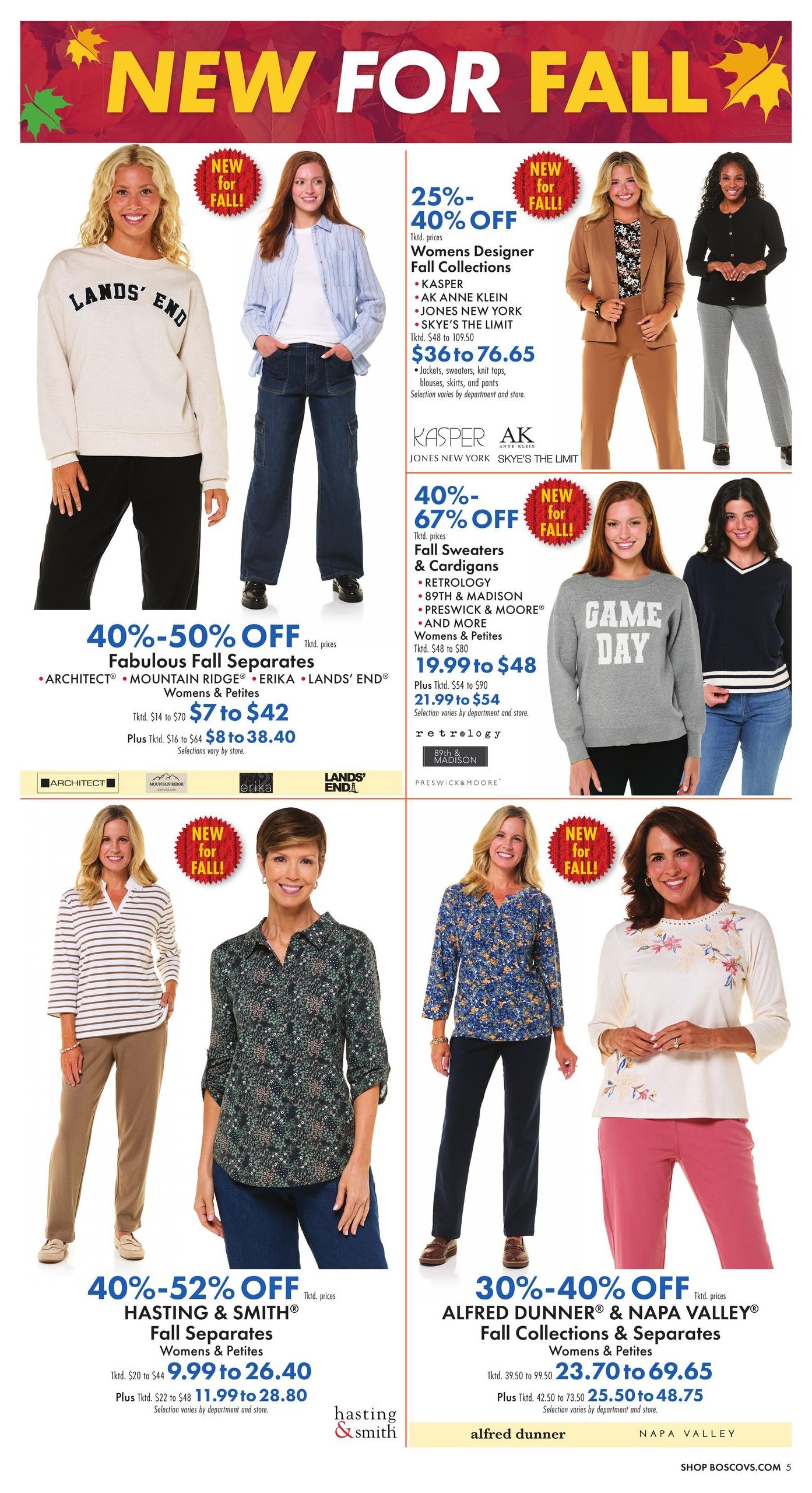 Boscov's Boscov’s Weekly Weekly Ad August 27 - September 2, 2026