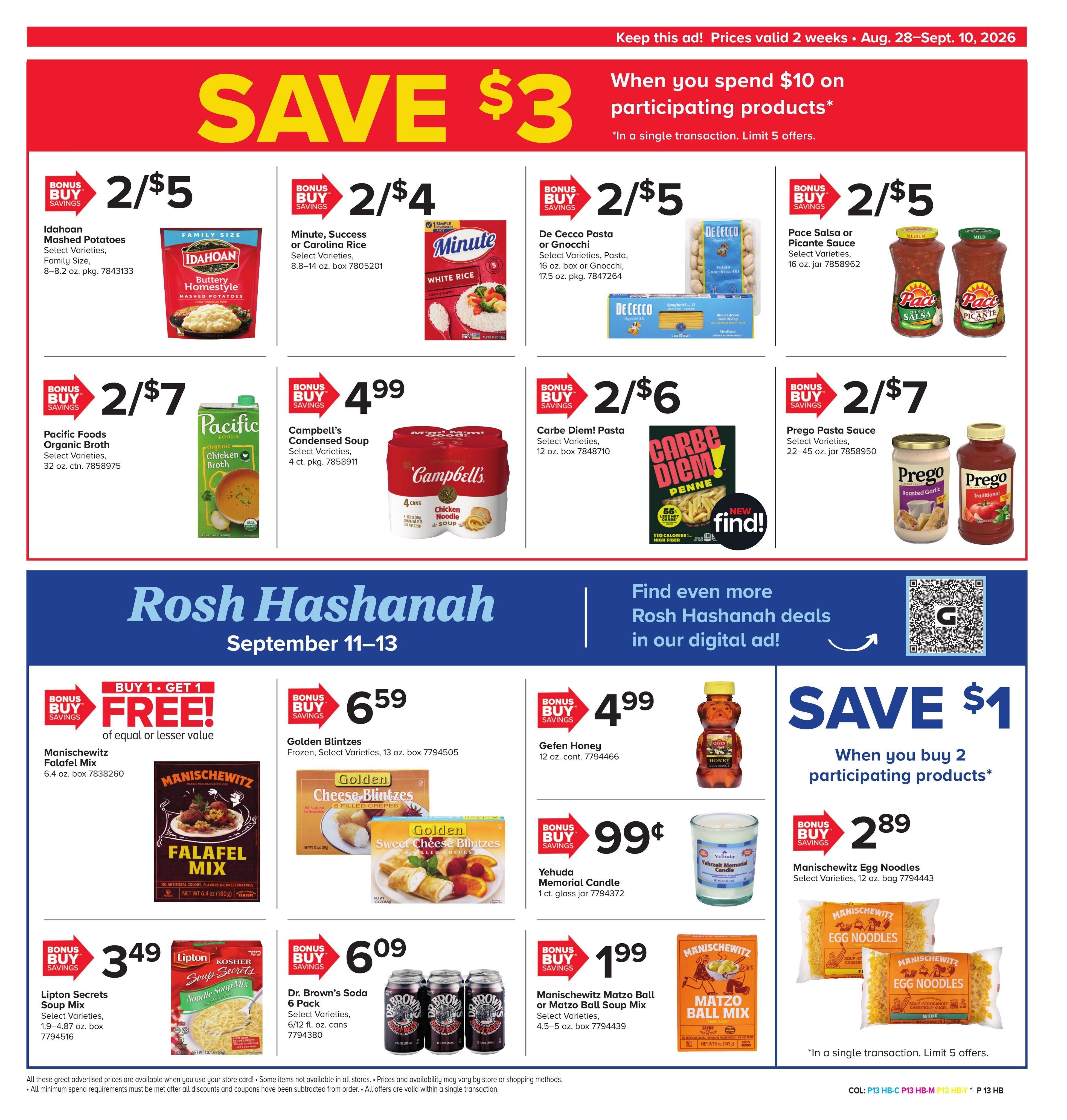 Giant Food Stores (Trenton Area, NJ) Weekly Ad August 28 - September 10, 2026