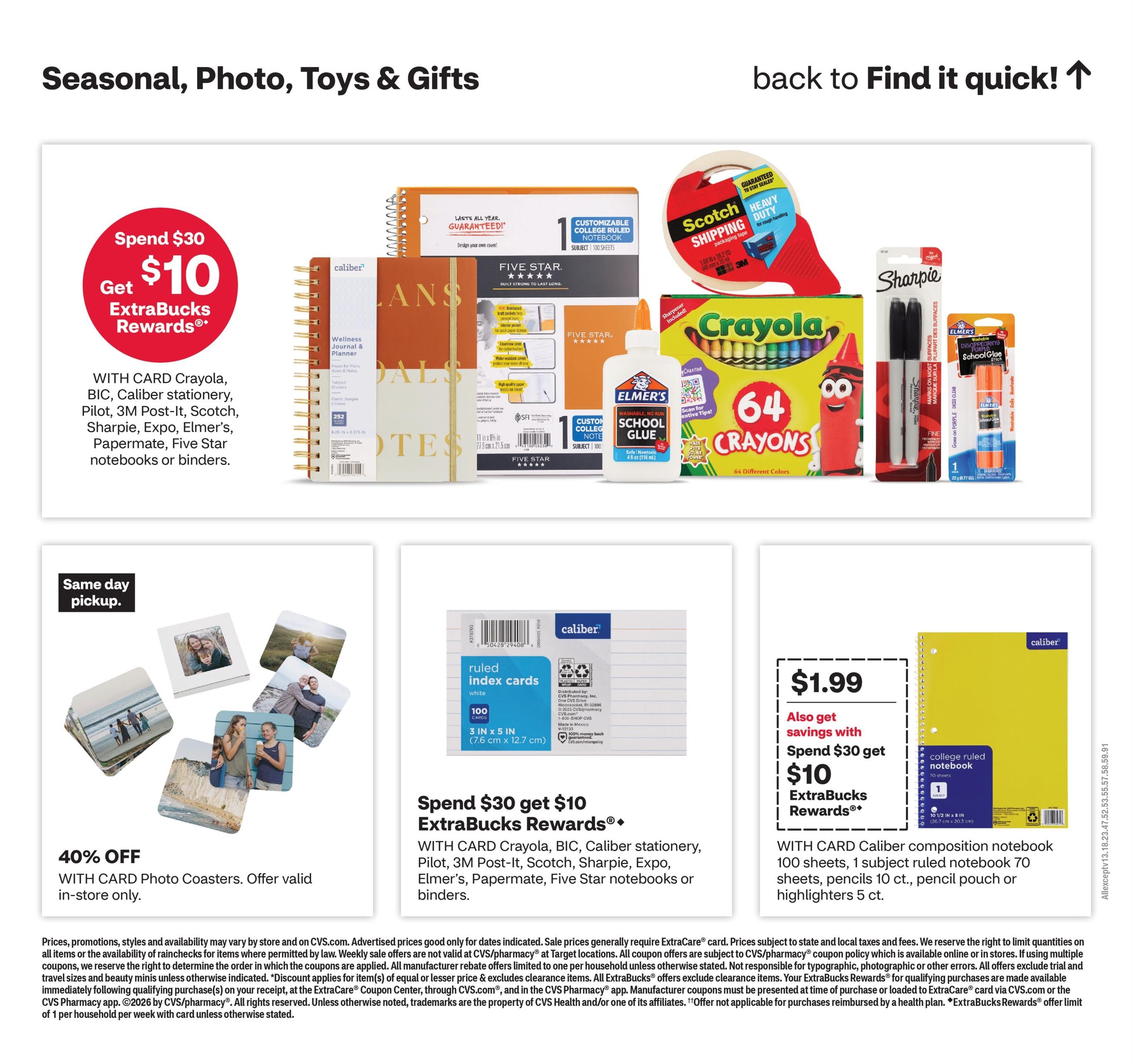 CVS Pharmacy (Andalusia Area, AL) Weekly Ad August 30 - September 6, 2026