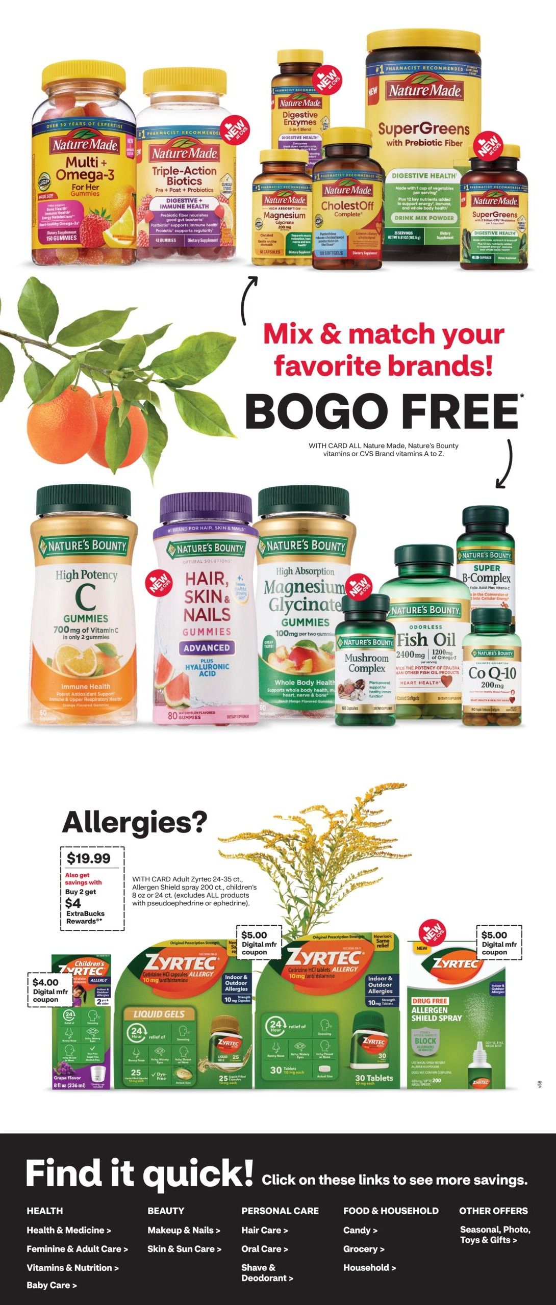 CVS Pharmacy (Clinton Area, MI) Weekly Ad August 30 - September 5, 2026