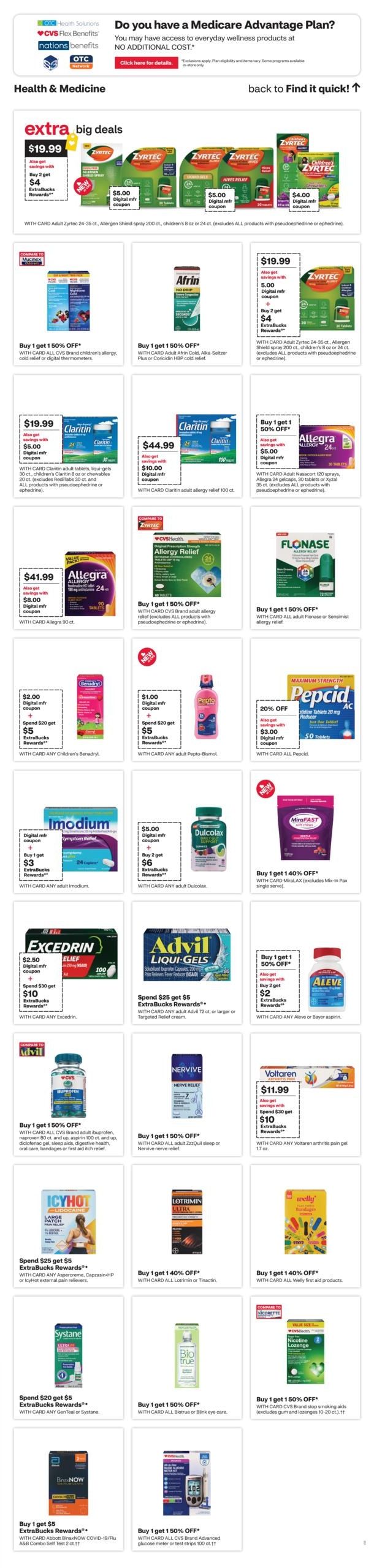 CVS Pharmacy (Clinton Area, MI) Weekly Ad August 30 - September 5, 2026