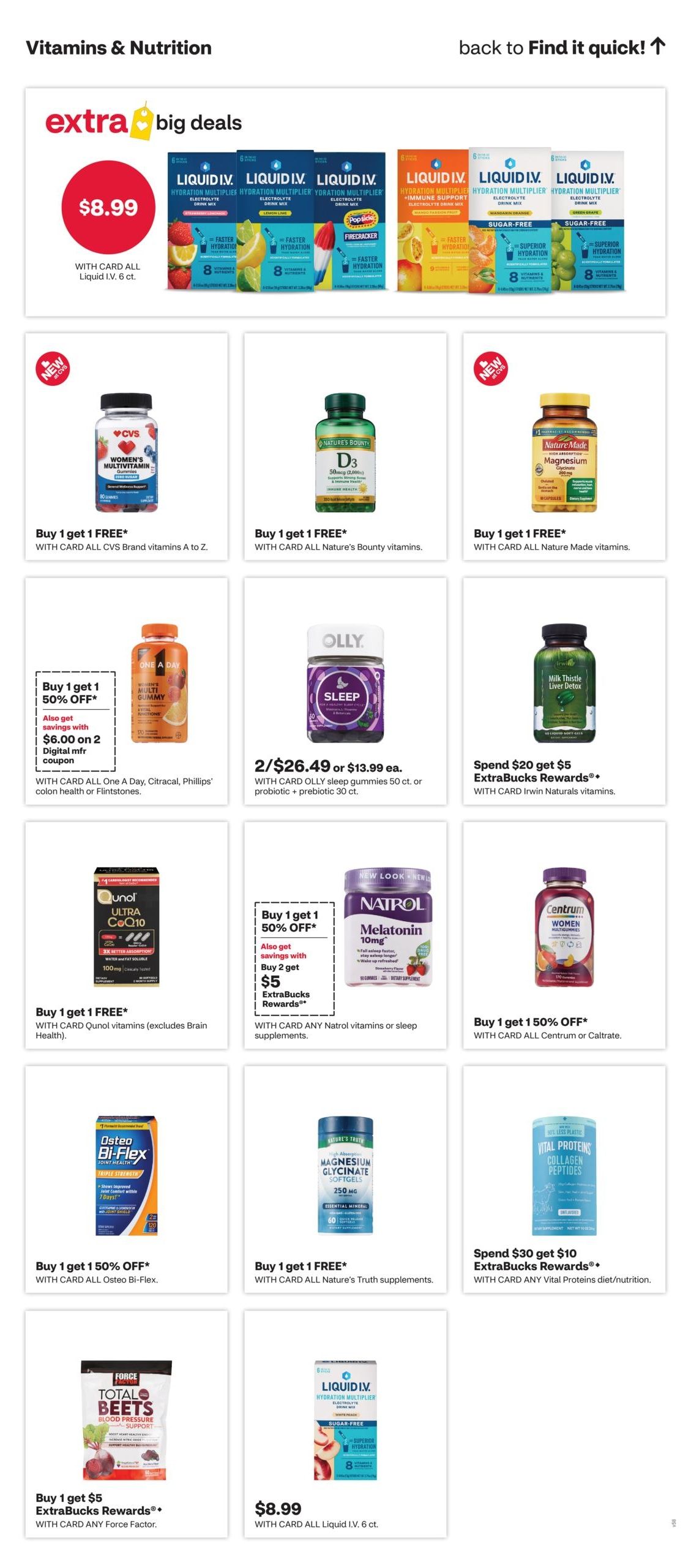 CVS Pharmacy (Clinton Area, MI) Weekly Ad August 30 - September 5, 2026
