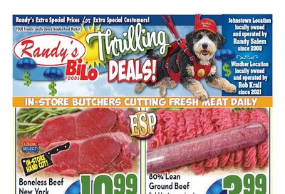 Randy's BiLo Weekly Ad August 27 - September 2, 2026