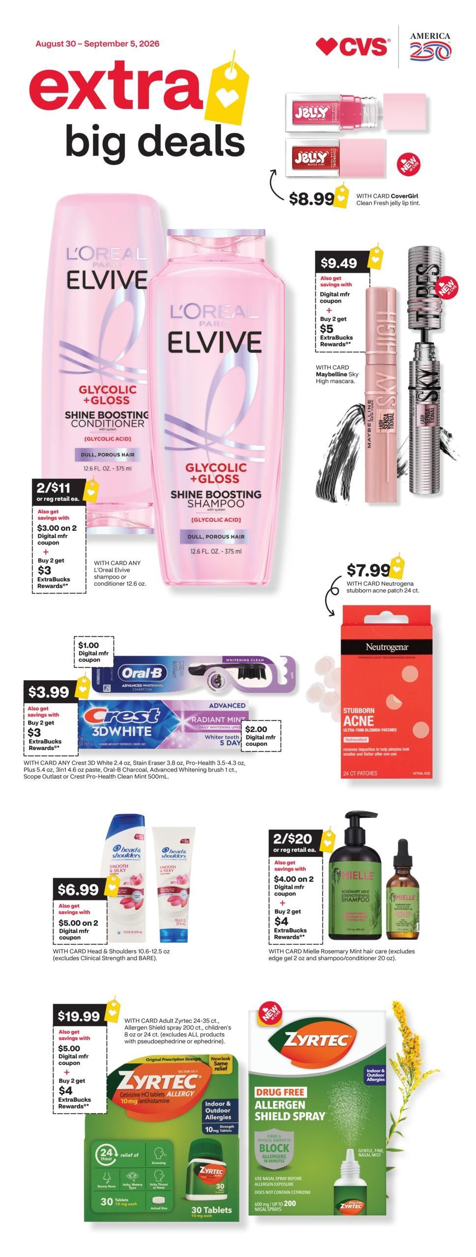CVS Pharmacy (Chicago Area, IL) Weekly Ad August 30 - September 6, 2026