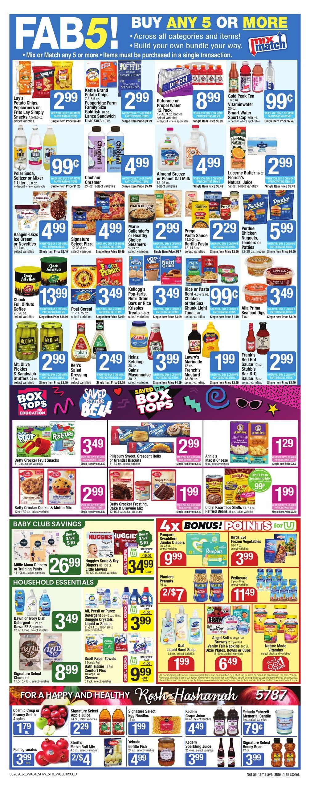 Star Market (Boston–Cambridge Area, MA) Weekly Ad August 28 - September 3, 2026