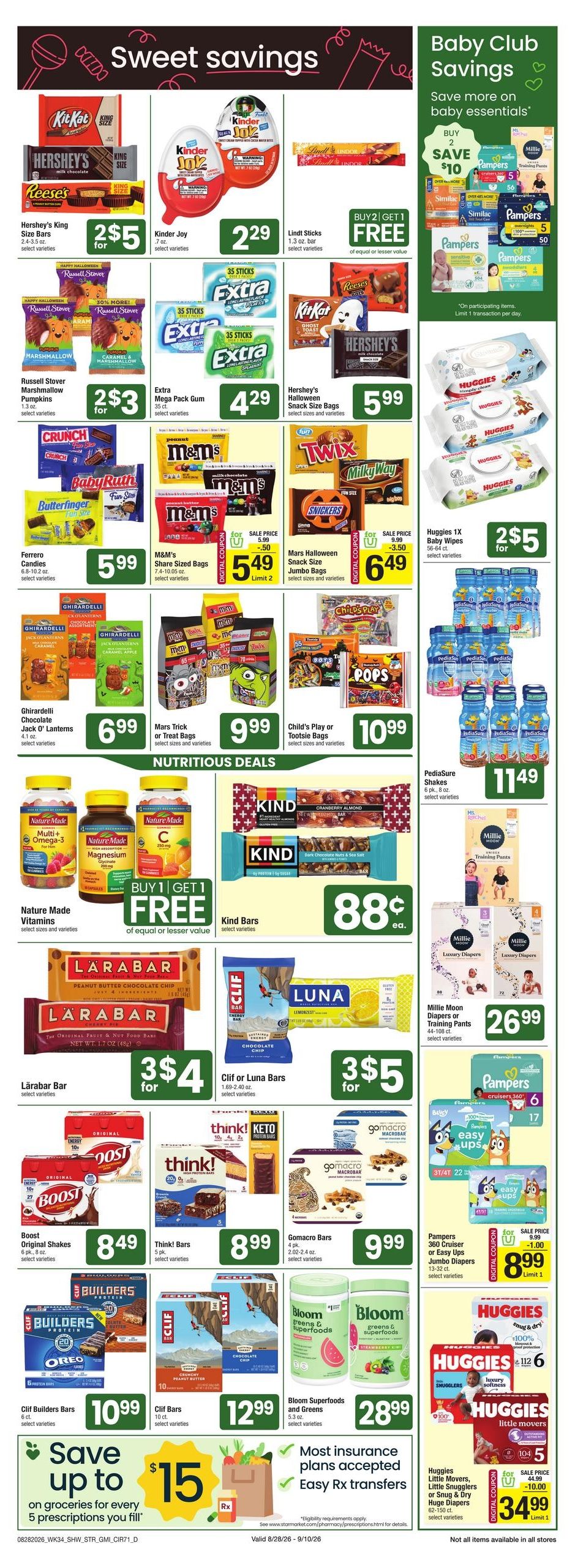 Star Market (Boston–Cambridge Area, MA) Weekly Ad August 28 - September 3, 2026