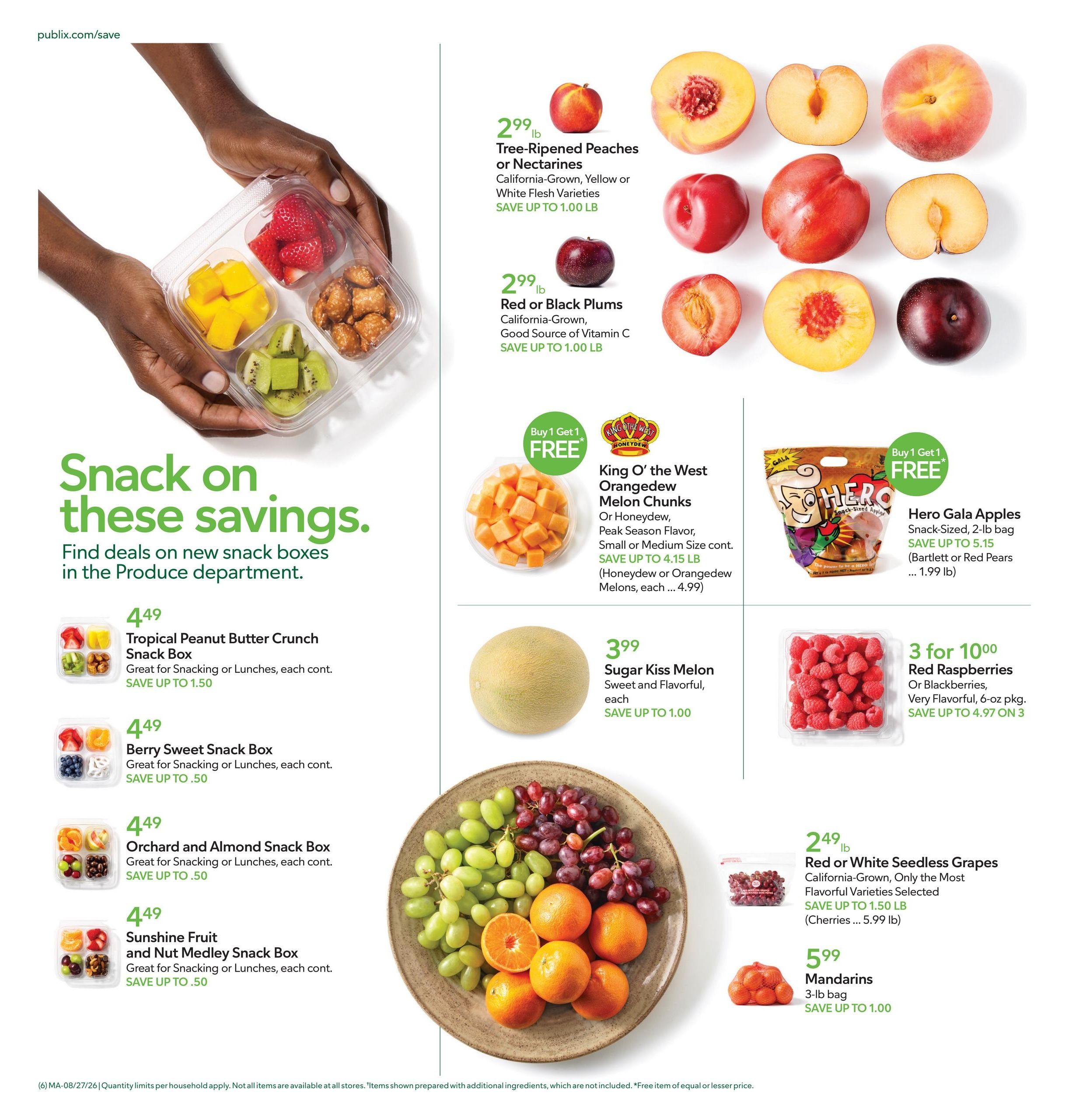 Publix (Boca Raton Area, FL) Weekly Ad August 27 - September 2, 2026