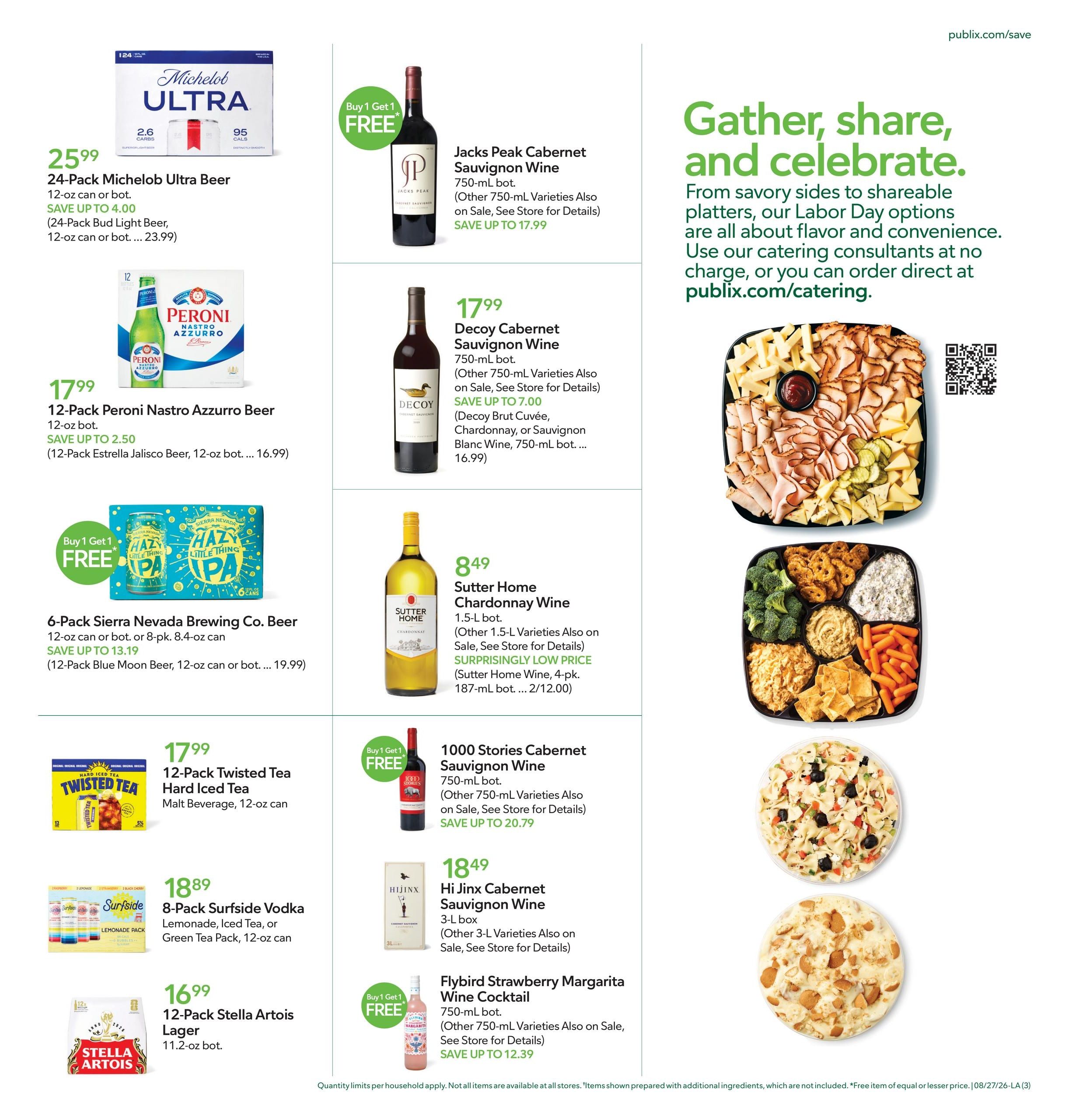 Publix (Cape Coral Area, FL) Weekly Ad August 27 - September 2, 2026