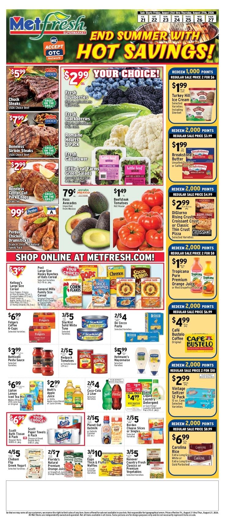 Met Foodmarkets (Brooklyn, NY) Weekly Ad August 23 - 29, 2026