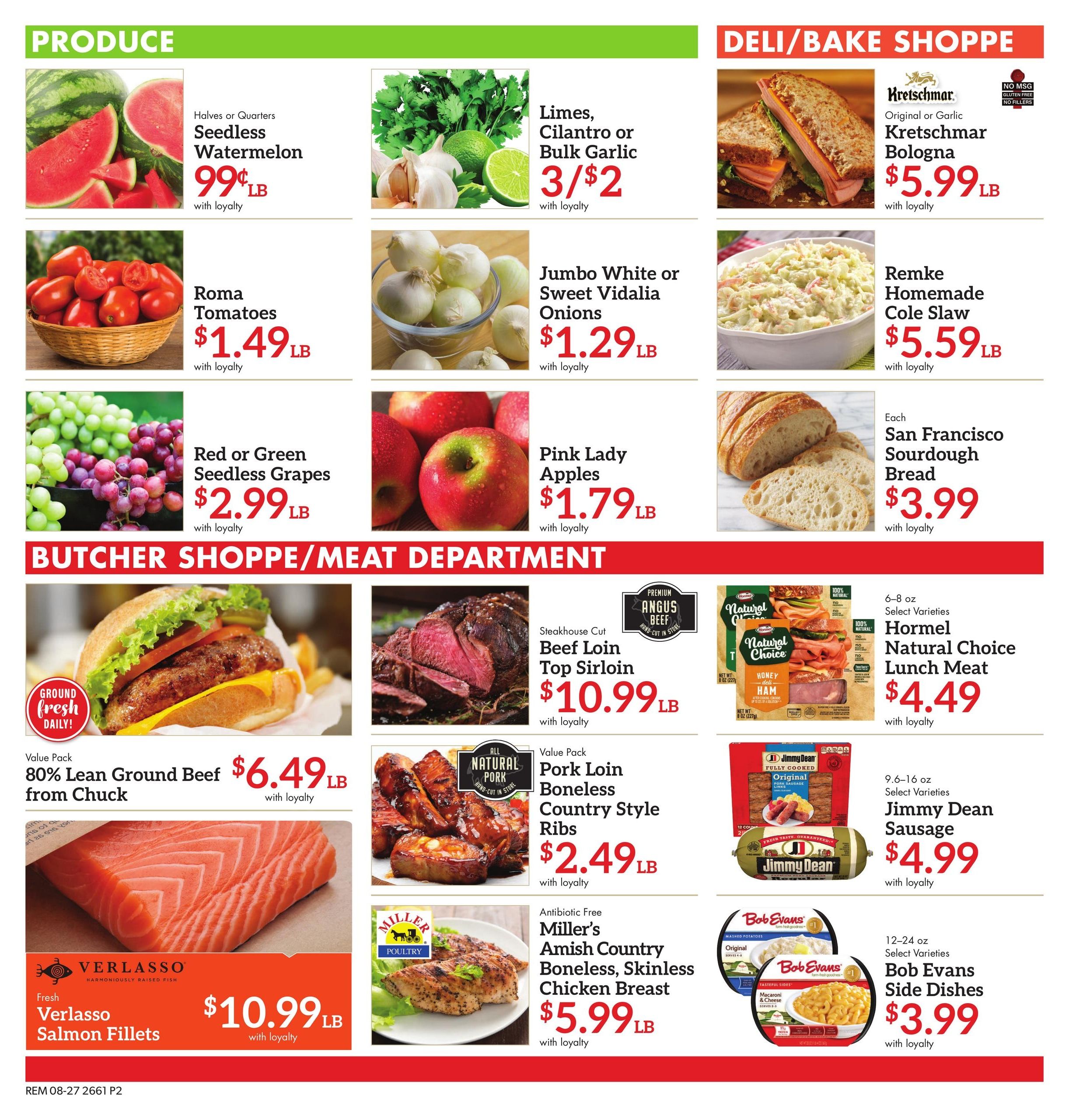 Remke Markets (Newport Area, KY) Weekly Ad August 27 - September 2, 2026