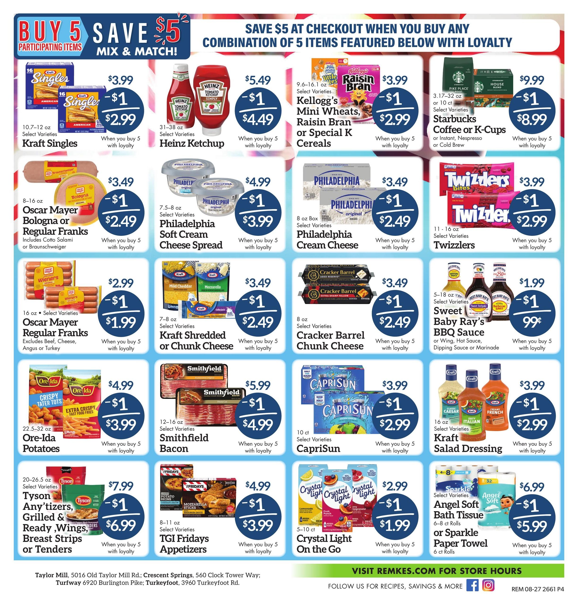 Remke Markets (Newport Area, KY) Weekly Ad August 27 - September 2, 2026