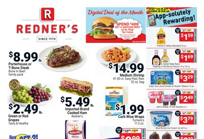 Redner's Markets (Nesquehoning, PA) Weekly Ad August 27 - September 2, 2026