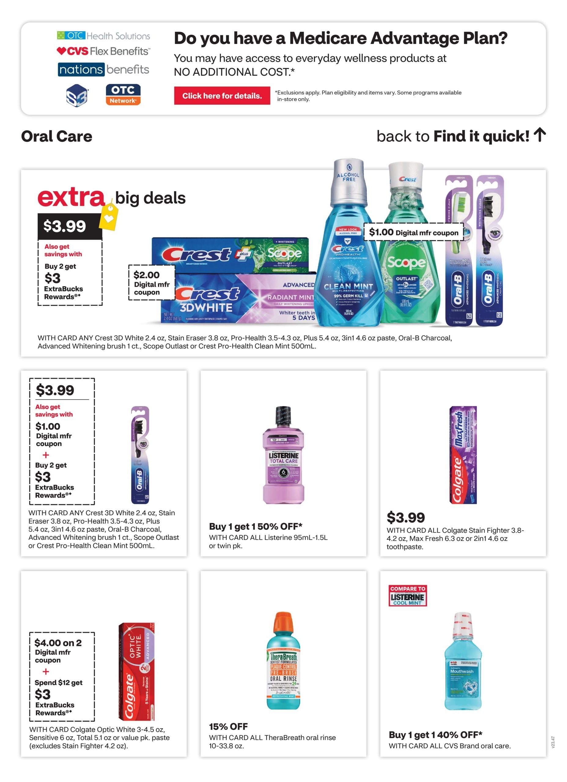 CVS Pharmacy (Cary Area, NC) Weekly Ad August 30 - September 5, 2026
