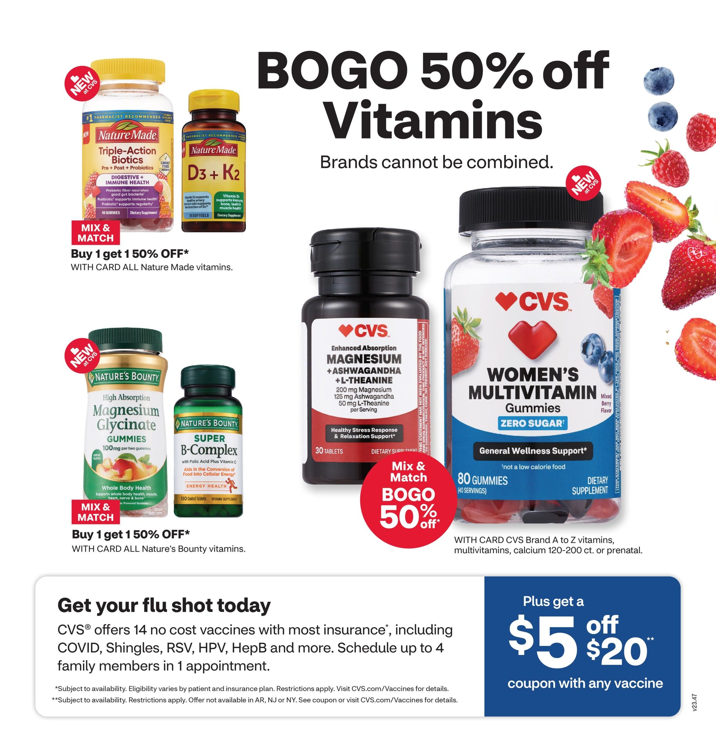 CVS Pharmacy (Cary Area, NC) Weekly Ad August 30 - September 5, 2026