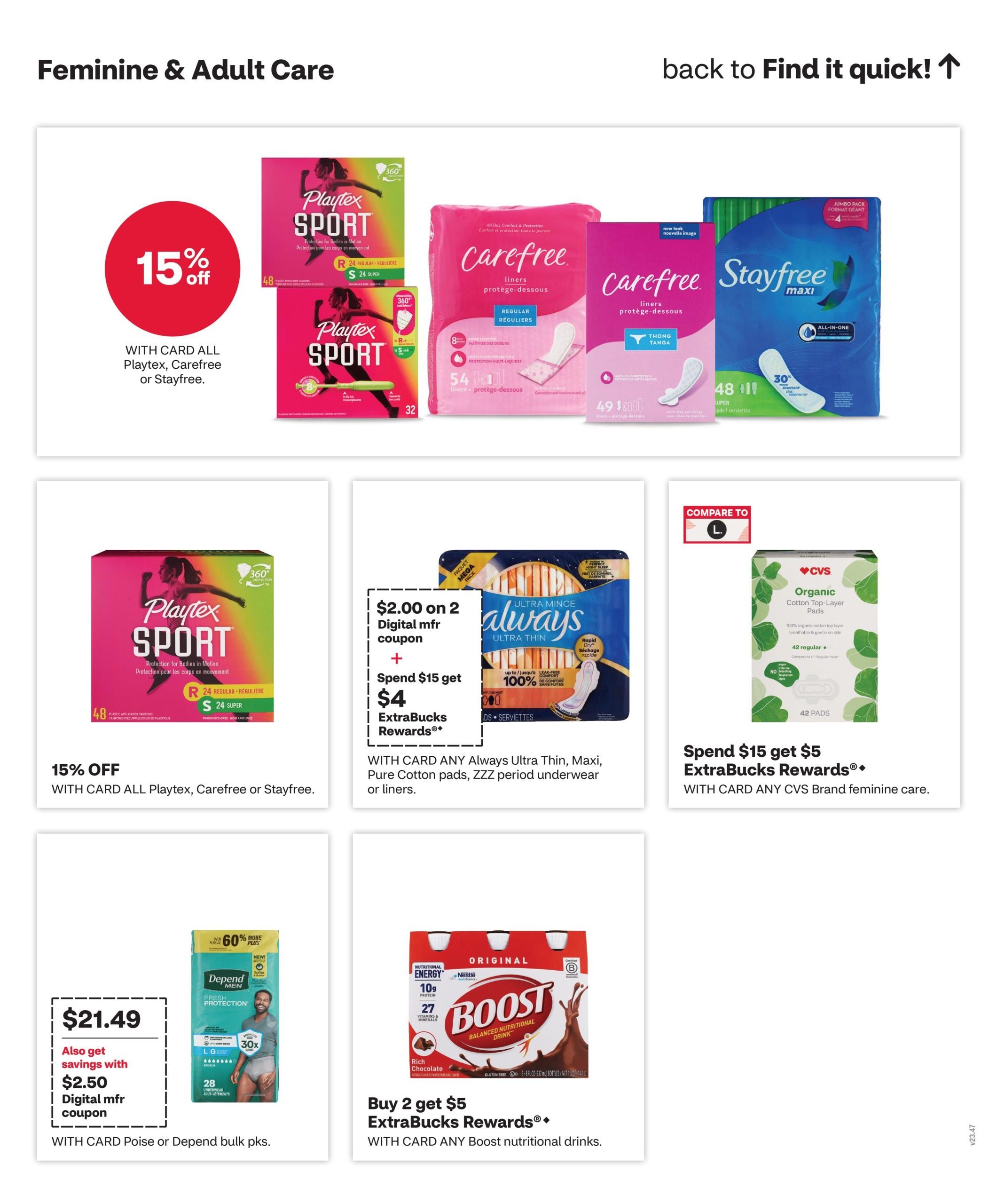 CVS Pharmacy (Cary Area, NC) Weekly Ad August 30 - September 5, 2026