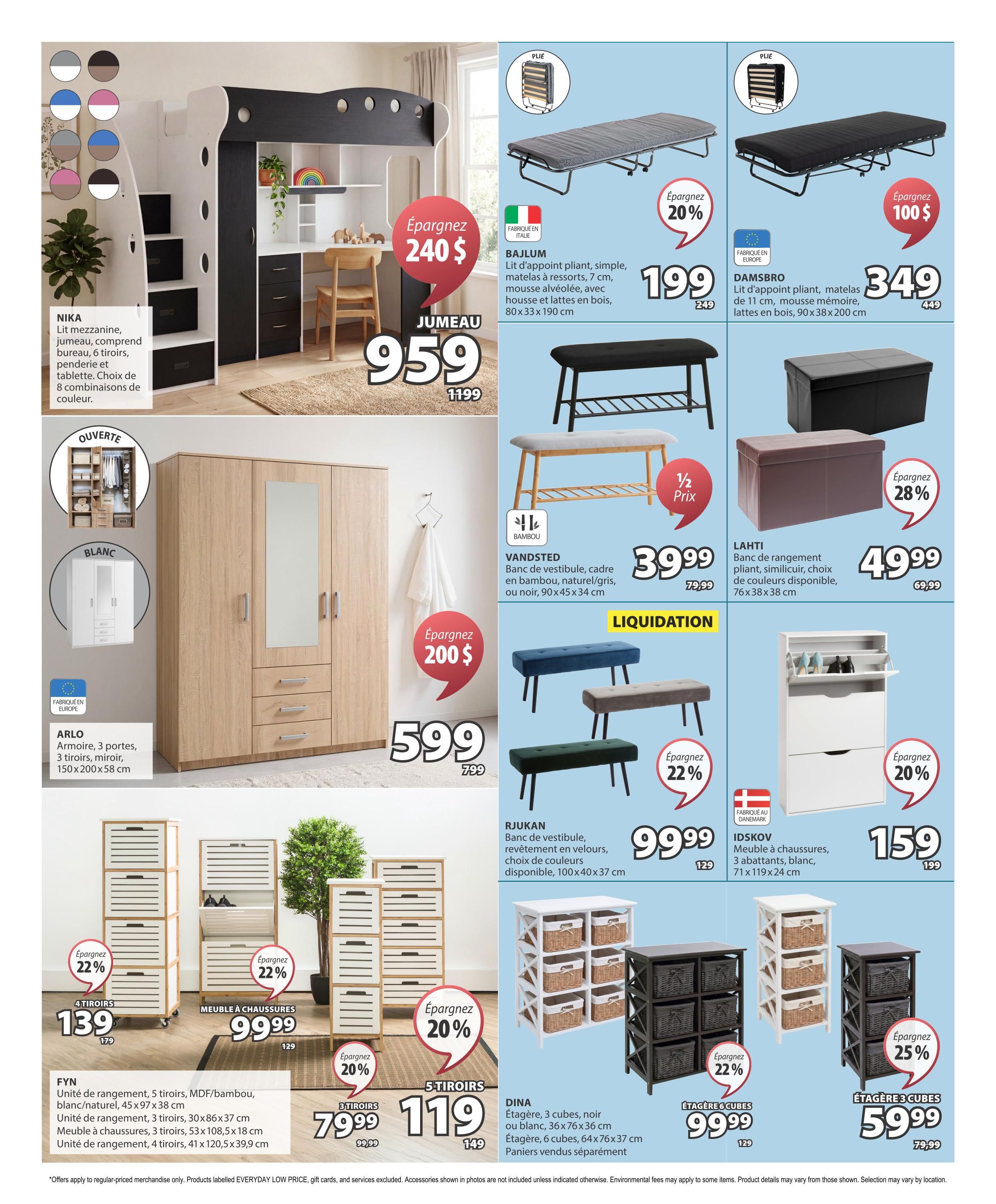 JYSK (QC) Flyer August 27 to September 9