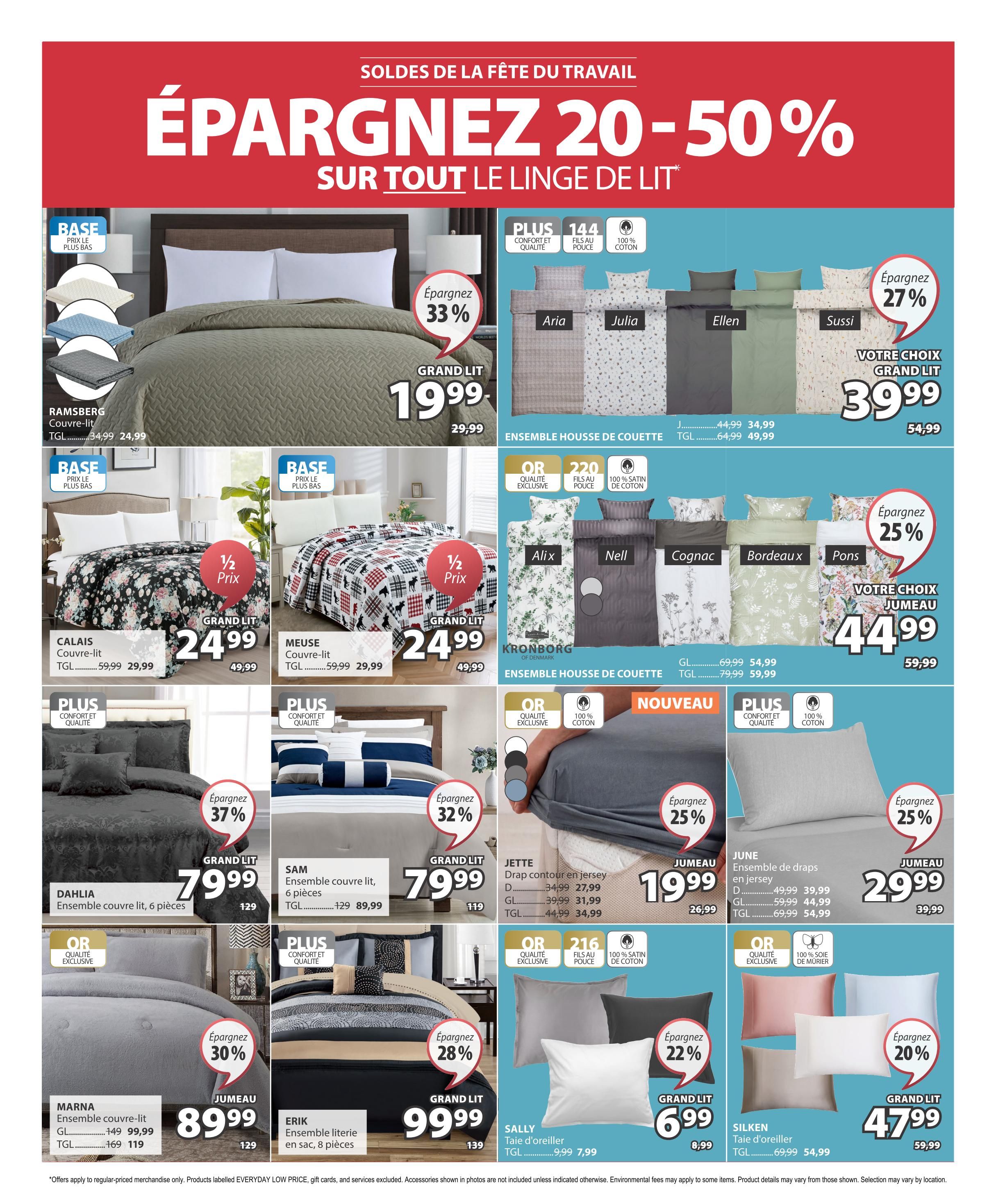 JYSK (QC) Flyer August 27 to September 9