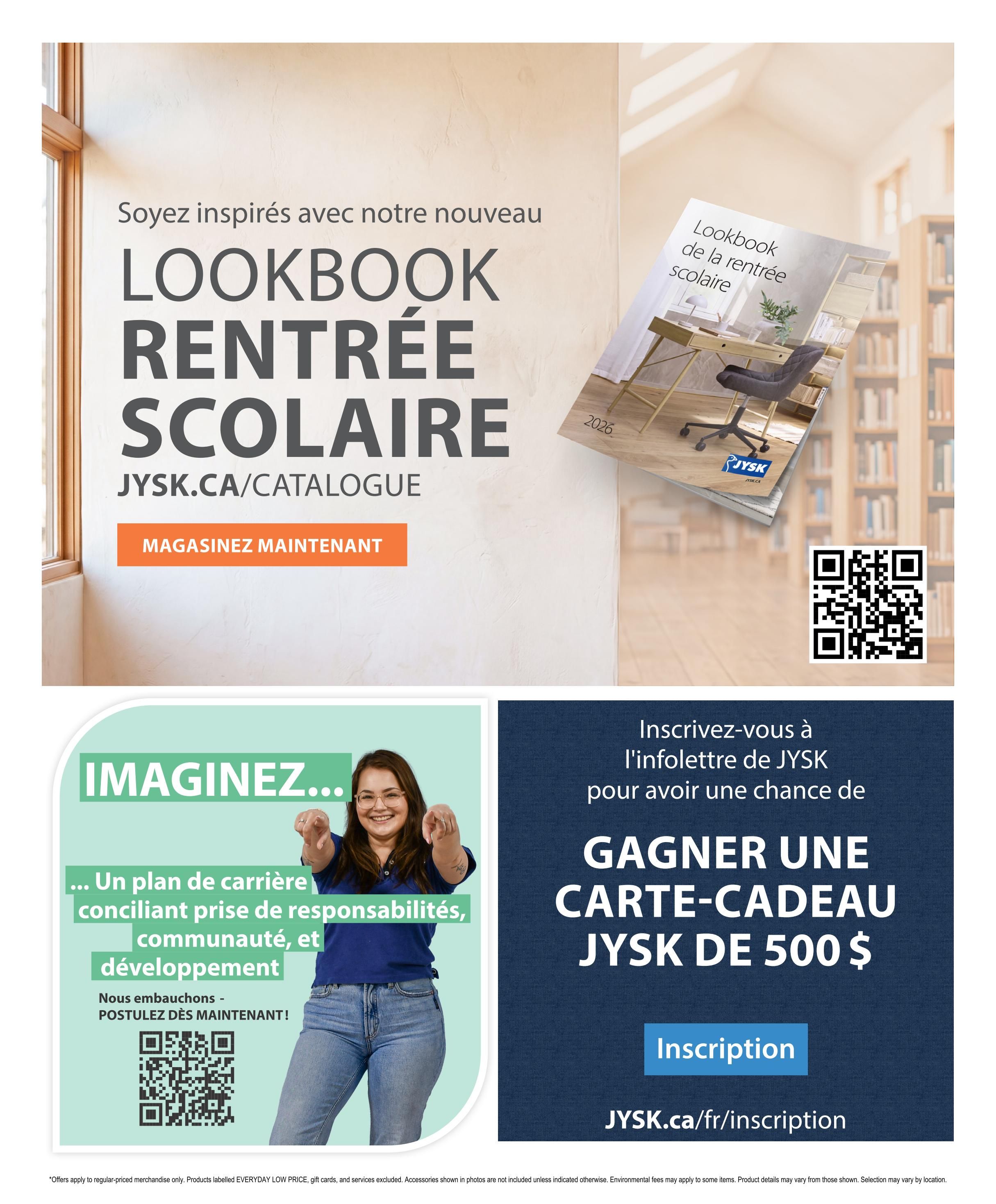 JYSK (QC) Flyer August 27 to September 9