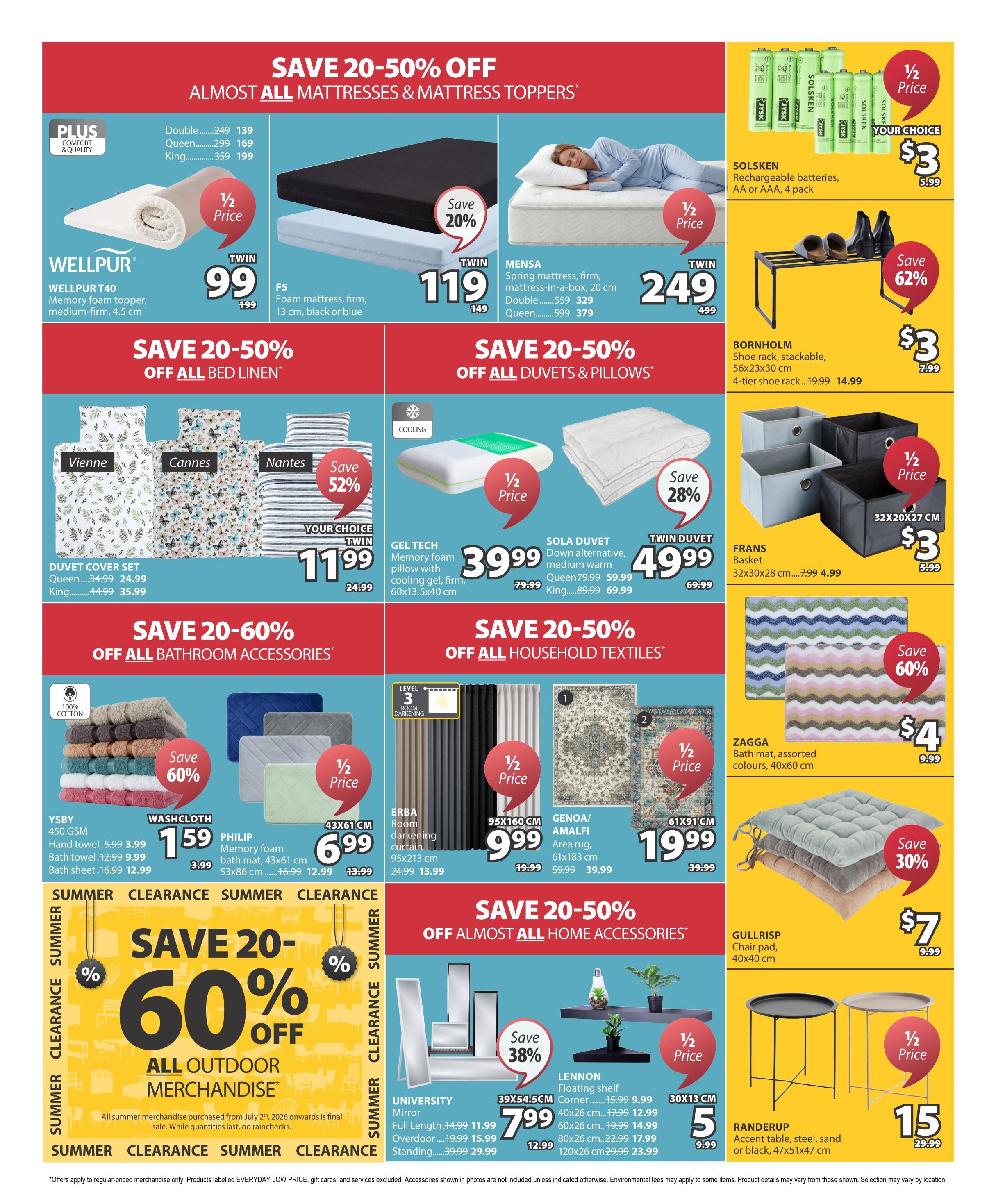 JYSK Flyer August 27 to September 9