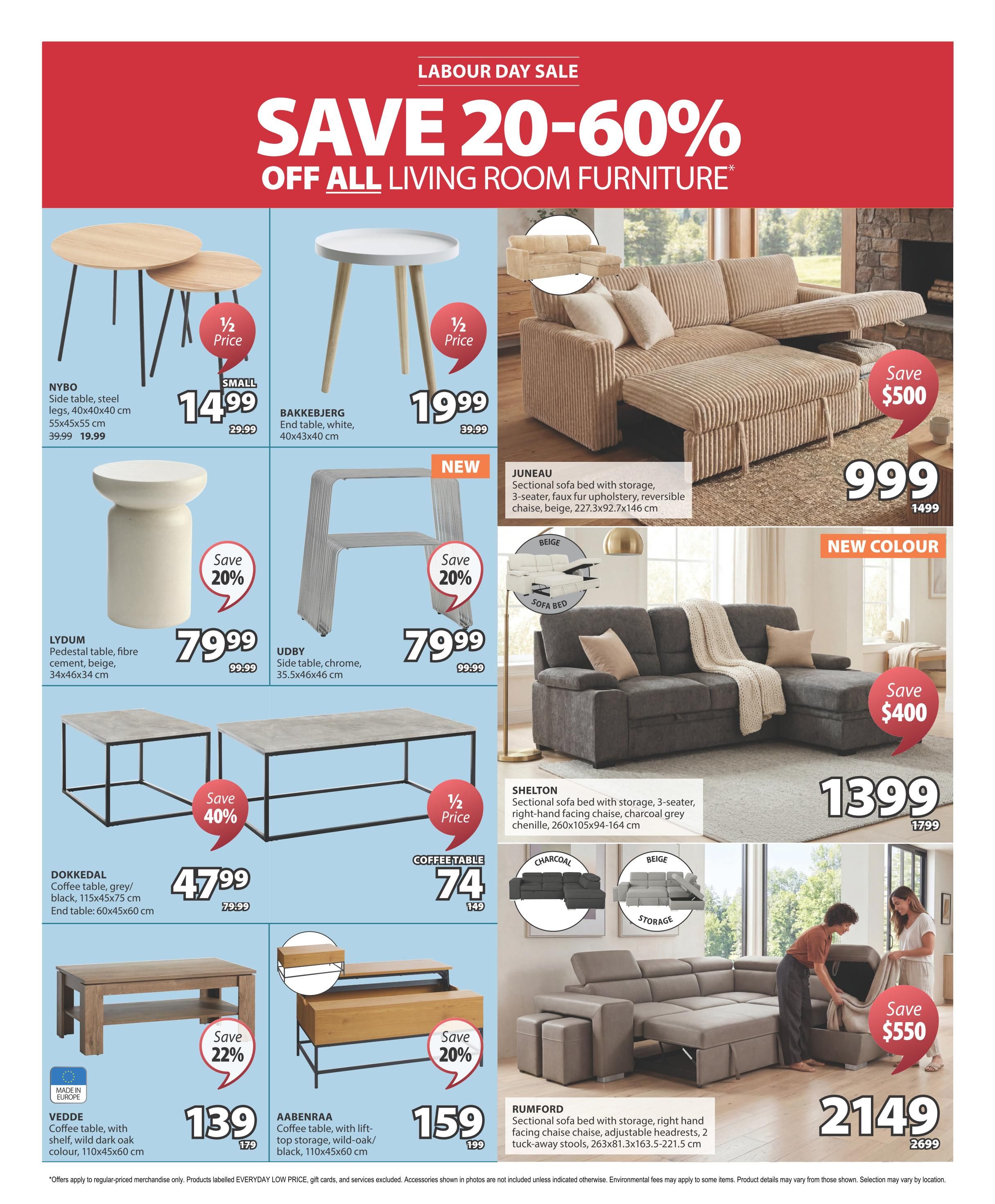JYSK Flyer August 27 to September 9
