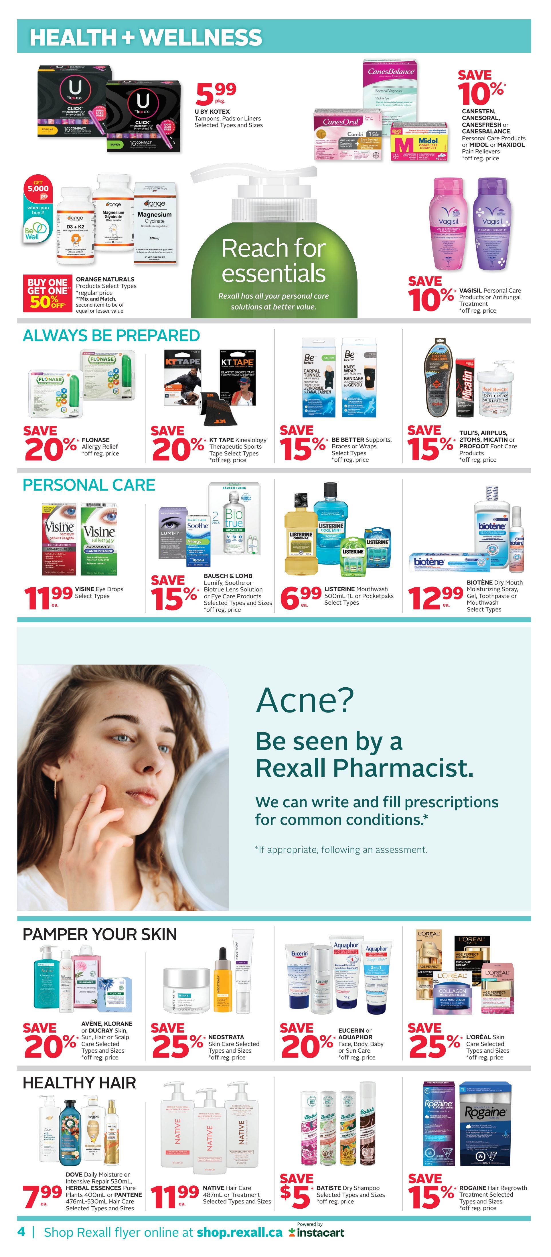 Rexall (MB) Flyer August 28 to September 3