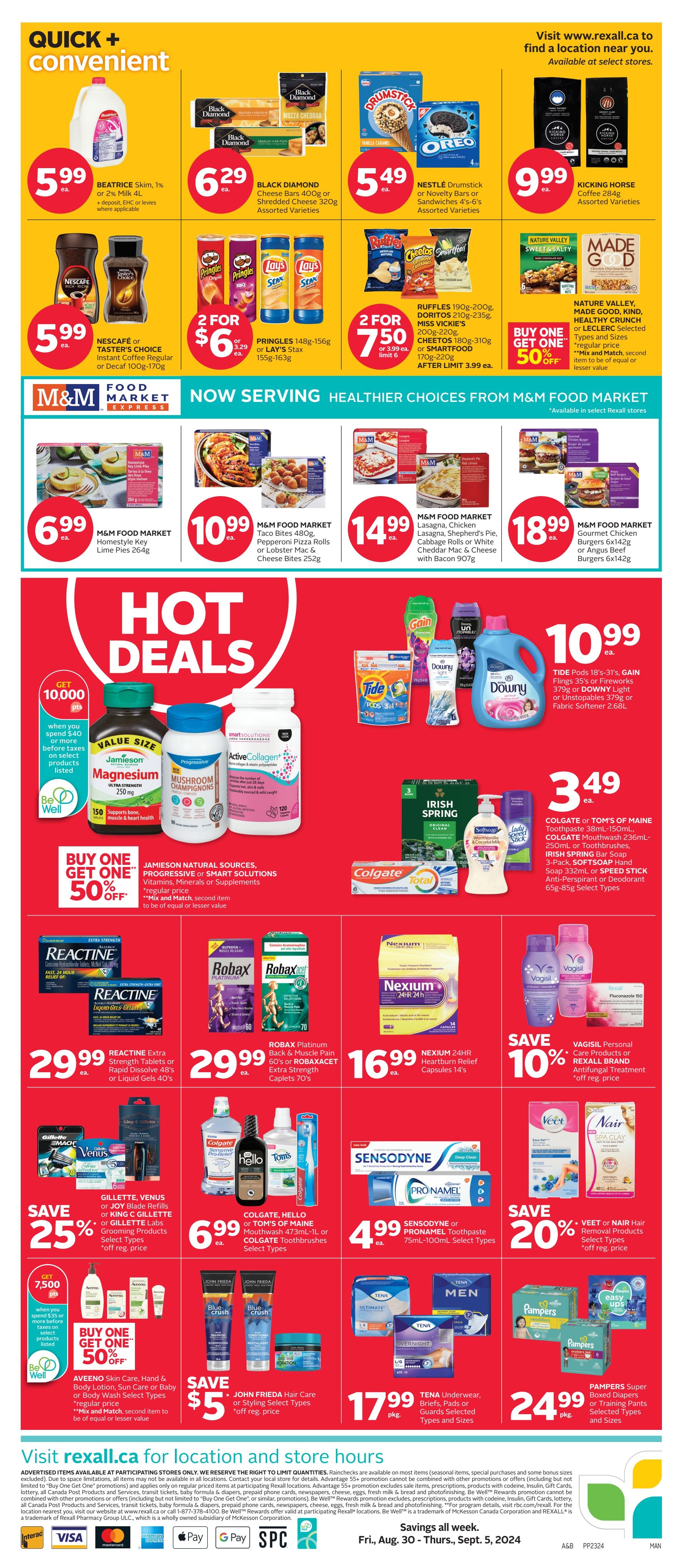 Rexall (MB) Flyer August 28 to September 3