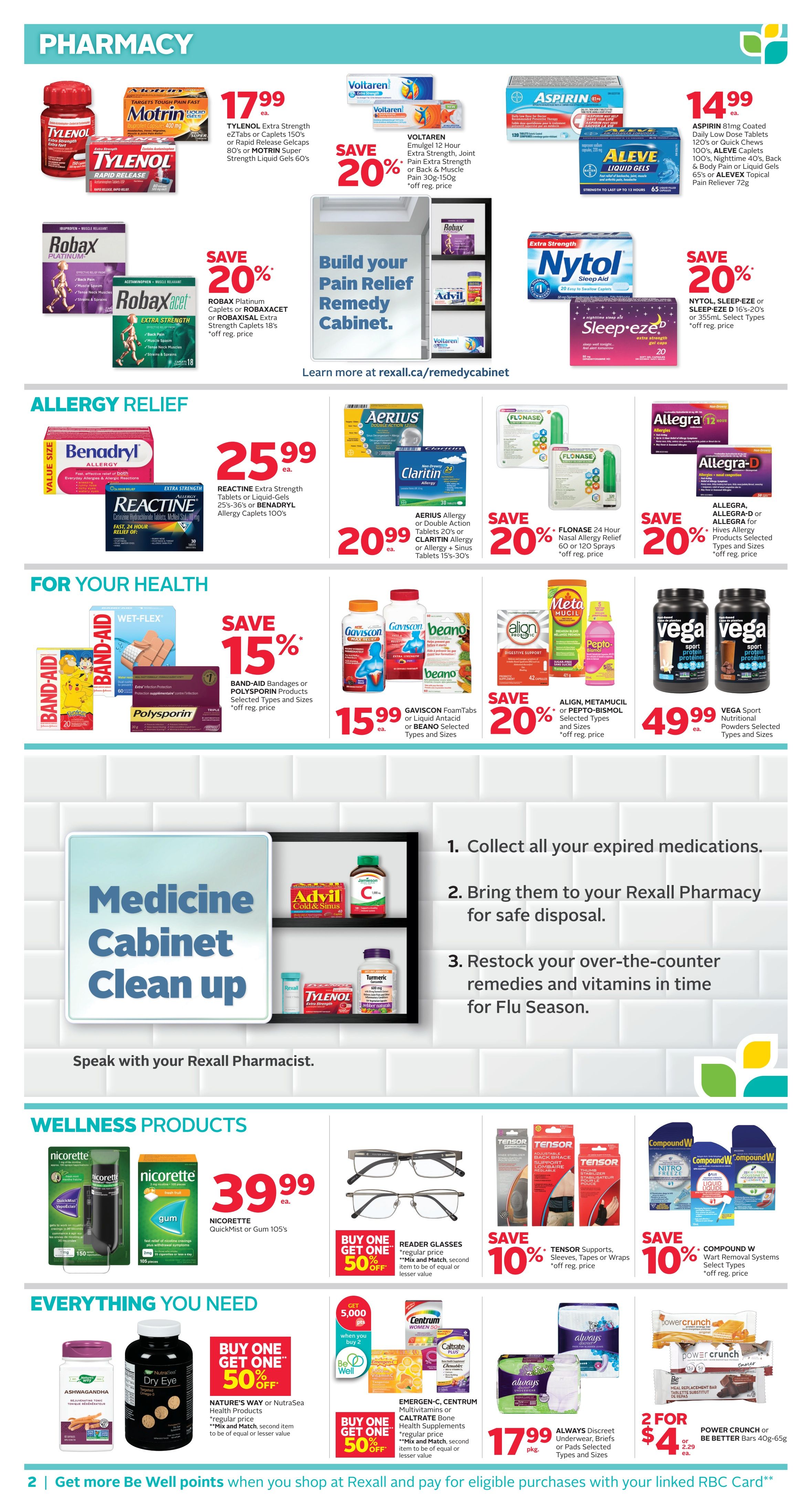 Rexall (MB) Flyer August 28 to September 3