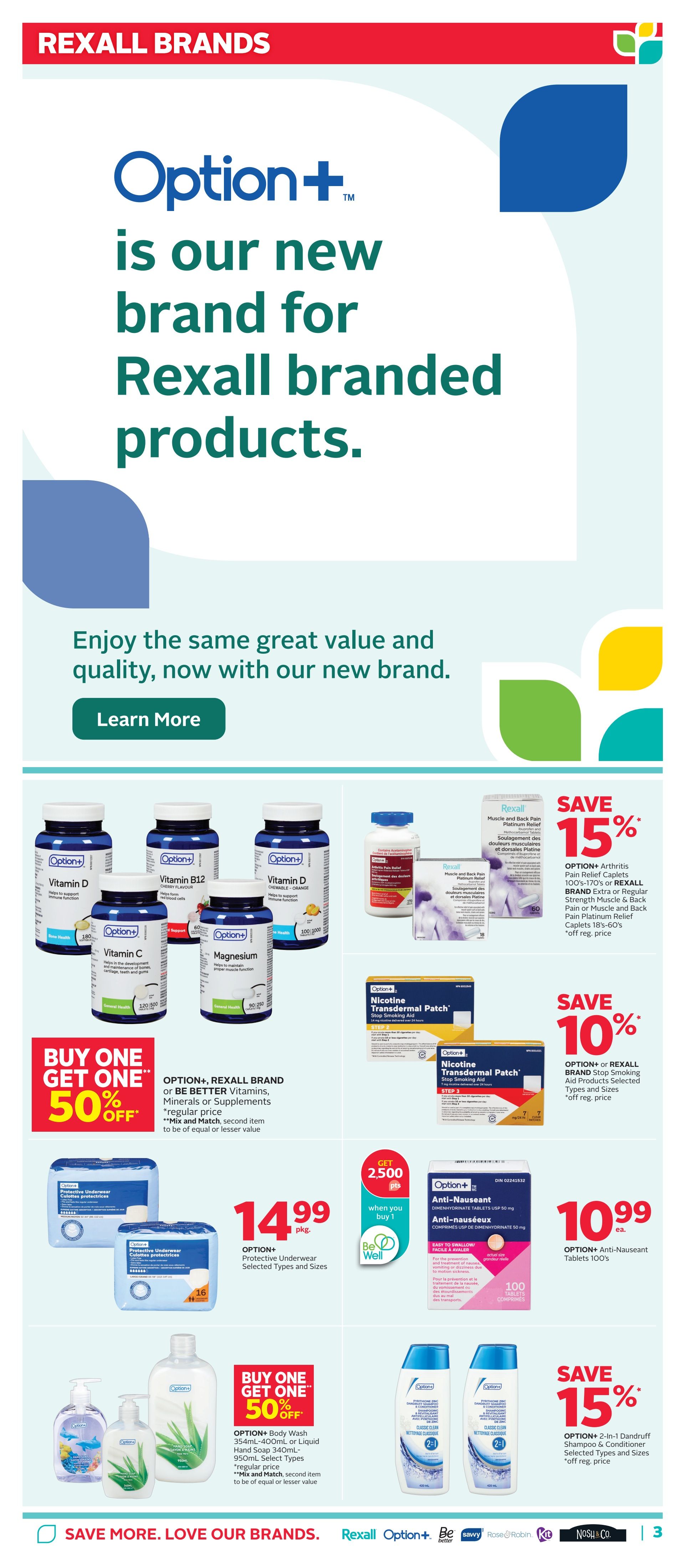 Rexall (MB) Flyer August 28 to September 3