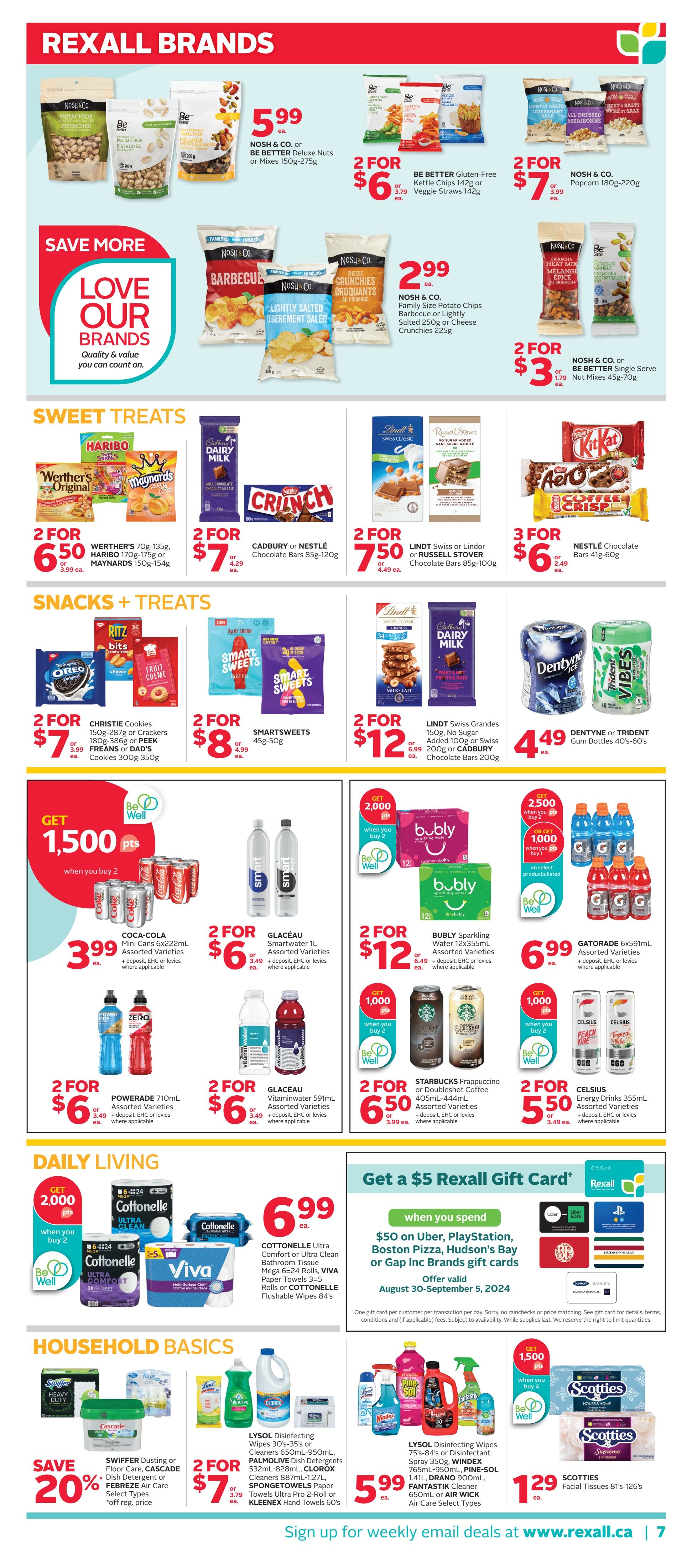 Rexall (BC) Flyer August 28 to September 3