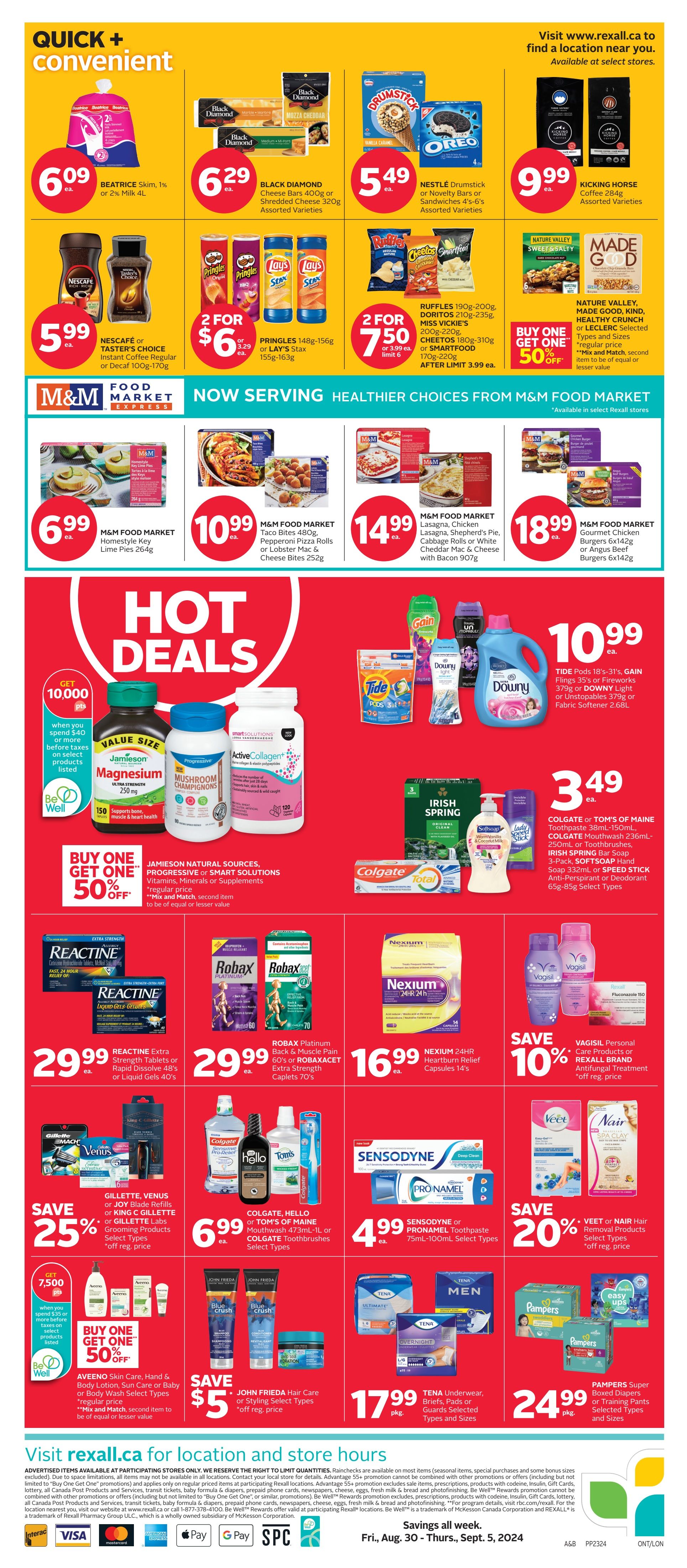 Rexall (ON) Flyer August 28 to September 3