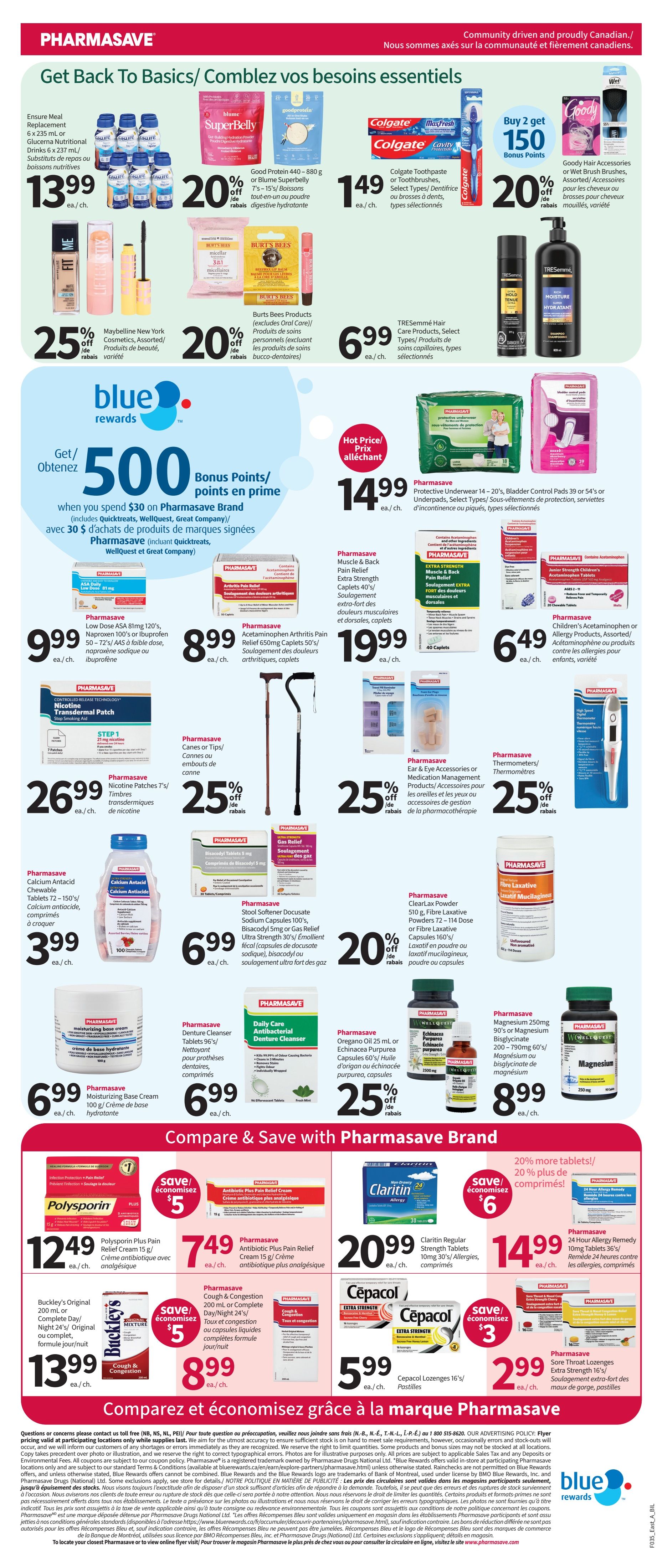 Pharmasave (NB) Flyer August 28 to September 3