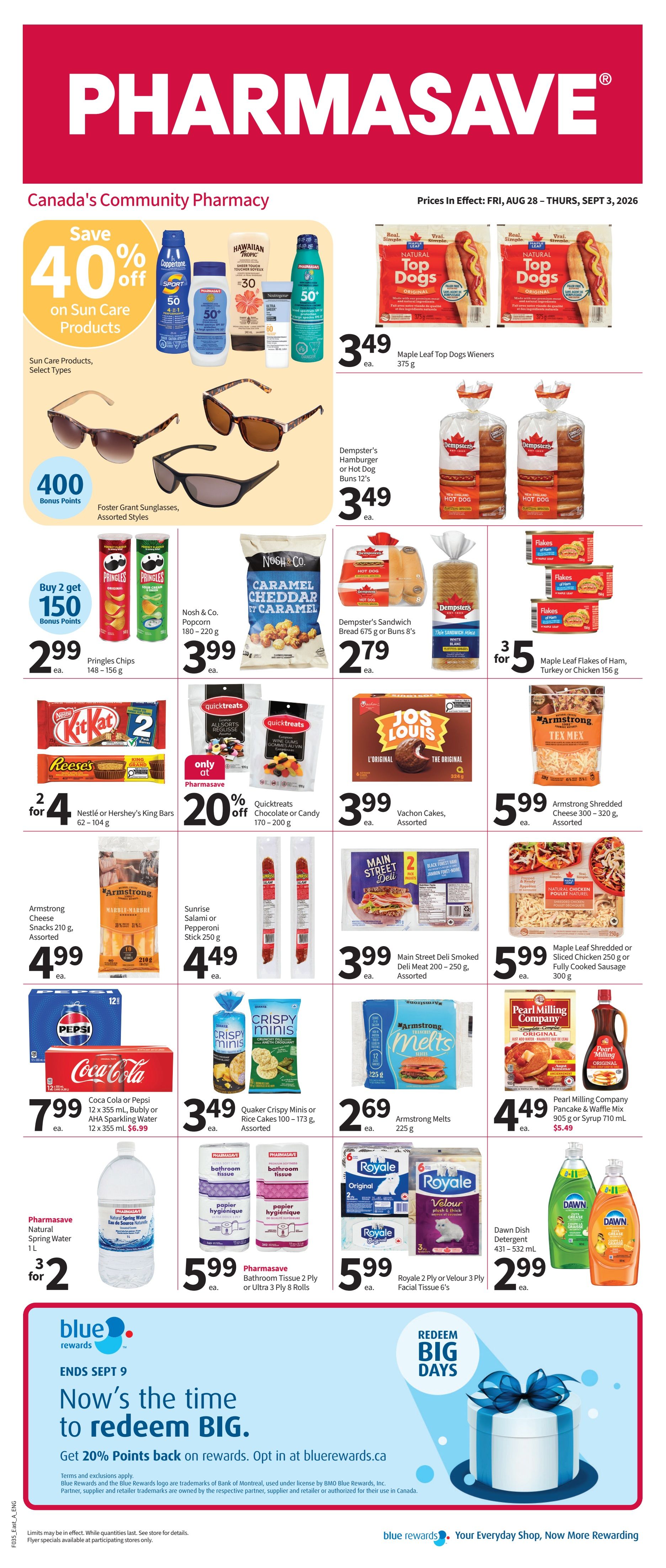 Pharmasave (Atlantic) Flyer August 28 to September 3
