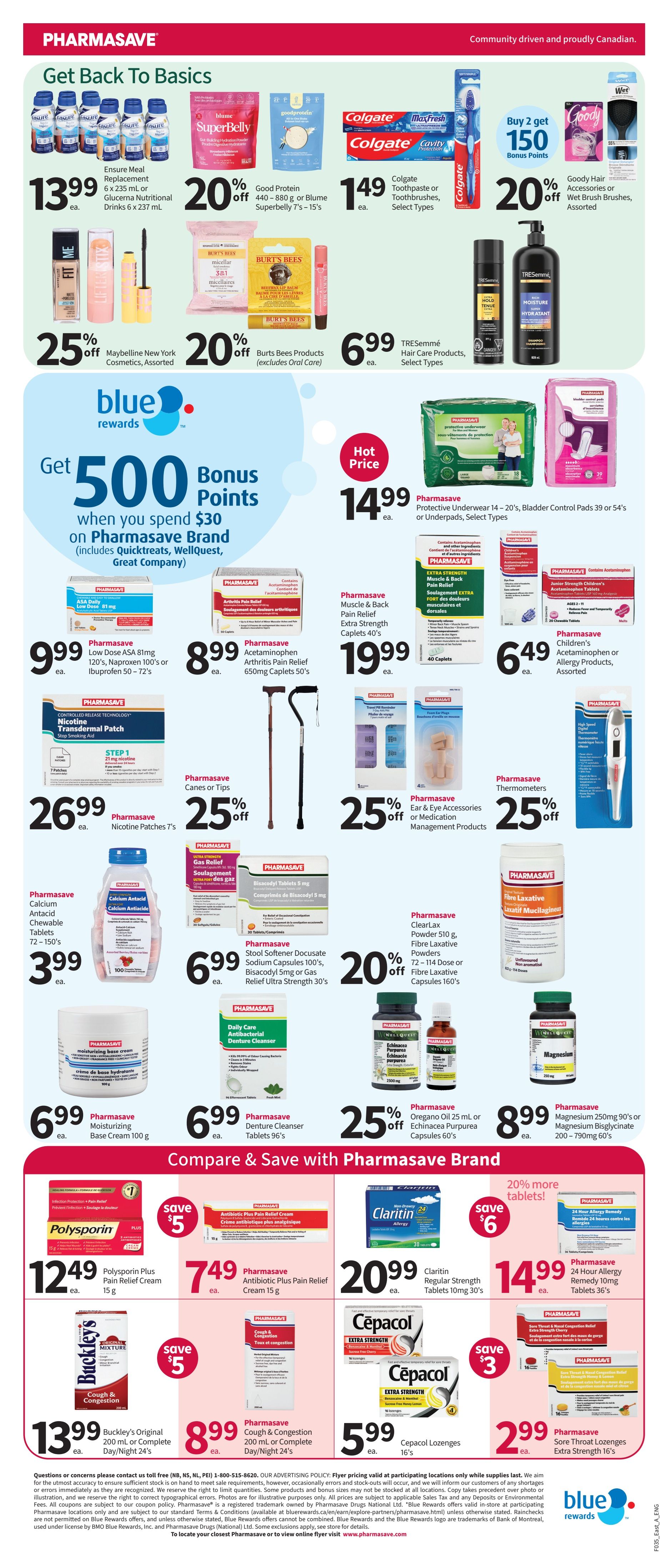 Pharmasave (Atlantic) Flyer August 28 to September 3