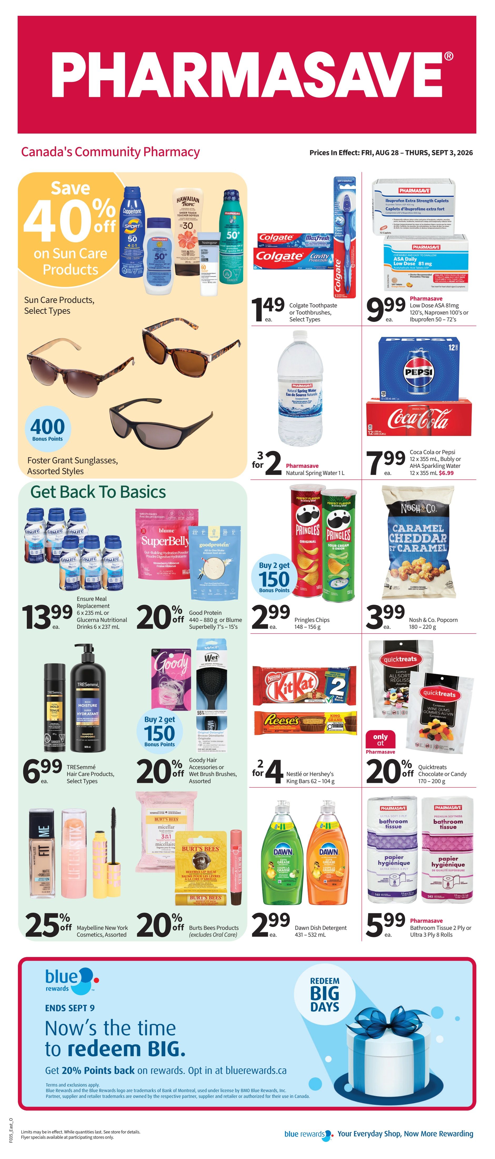 Pharmasave (ON) Flyer August 28 to September 3
