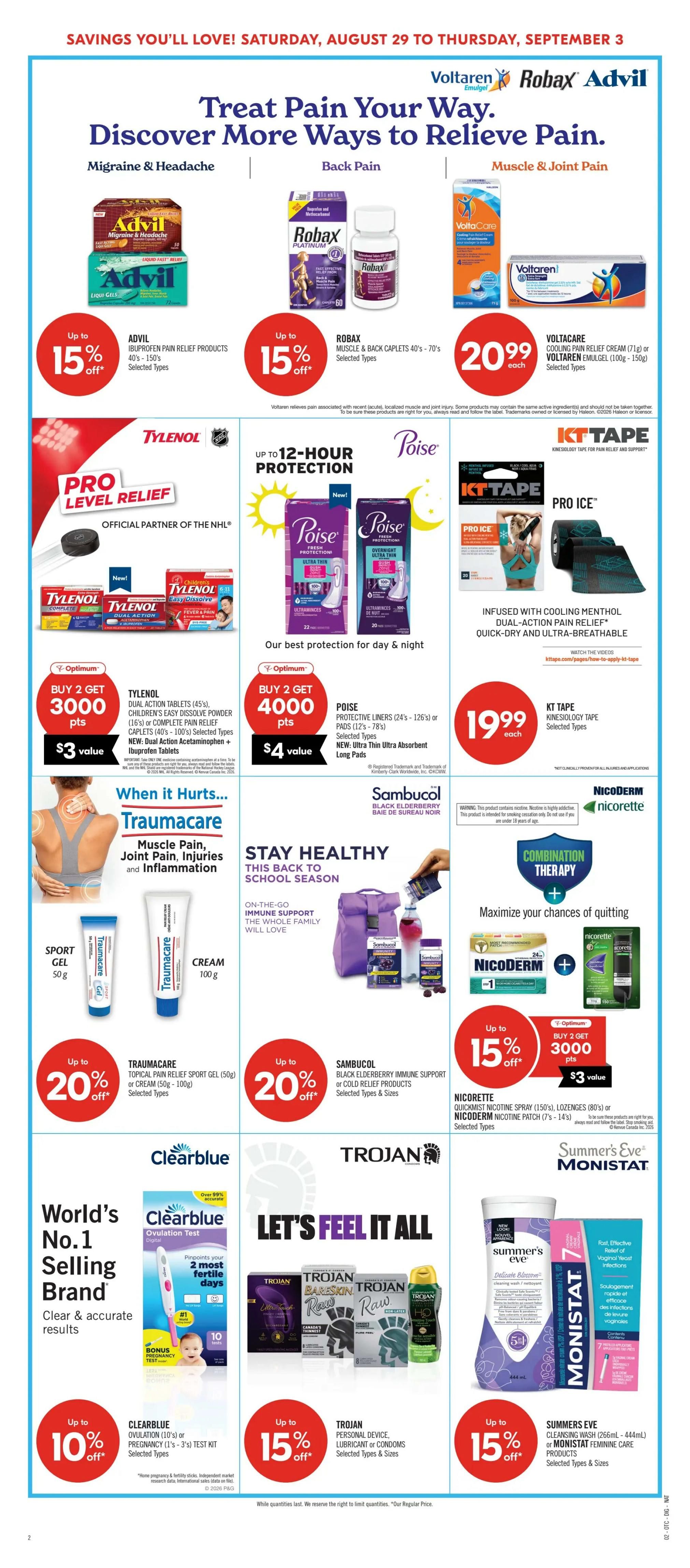 Shoppers Drug Mart (ON) Flyer August 29 to September 3
