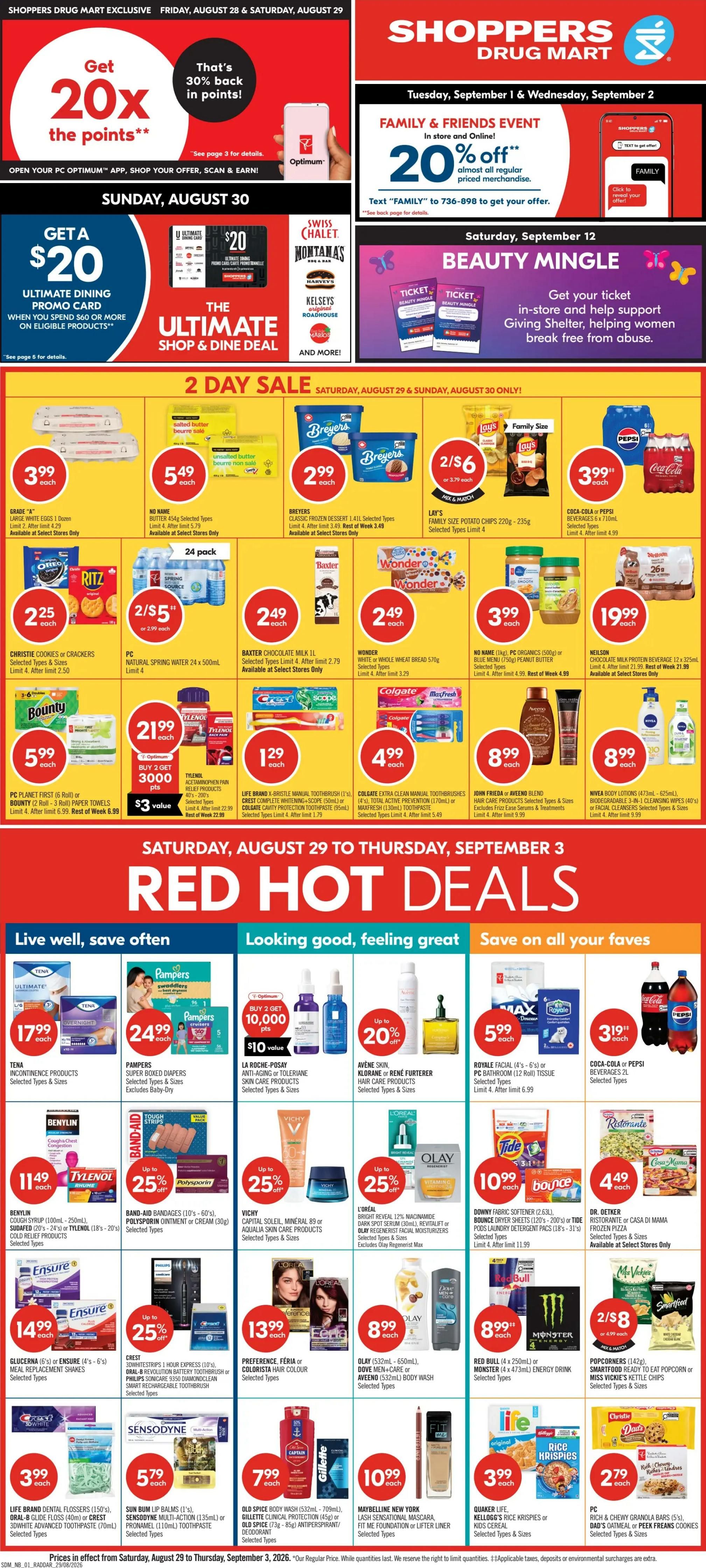 Shoppers Drug Mart (Atlantic) Flyer August 29 to September 3