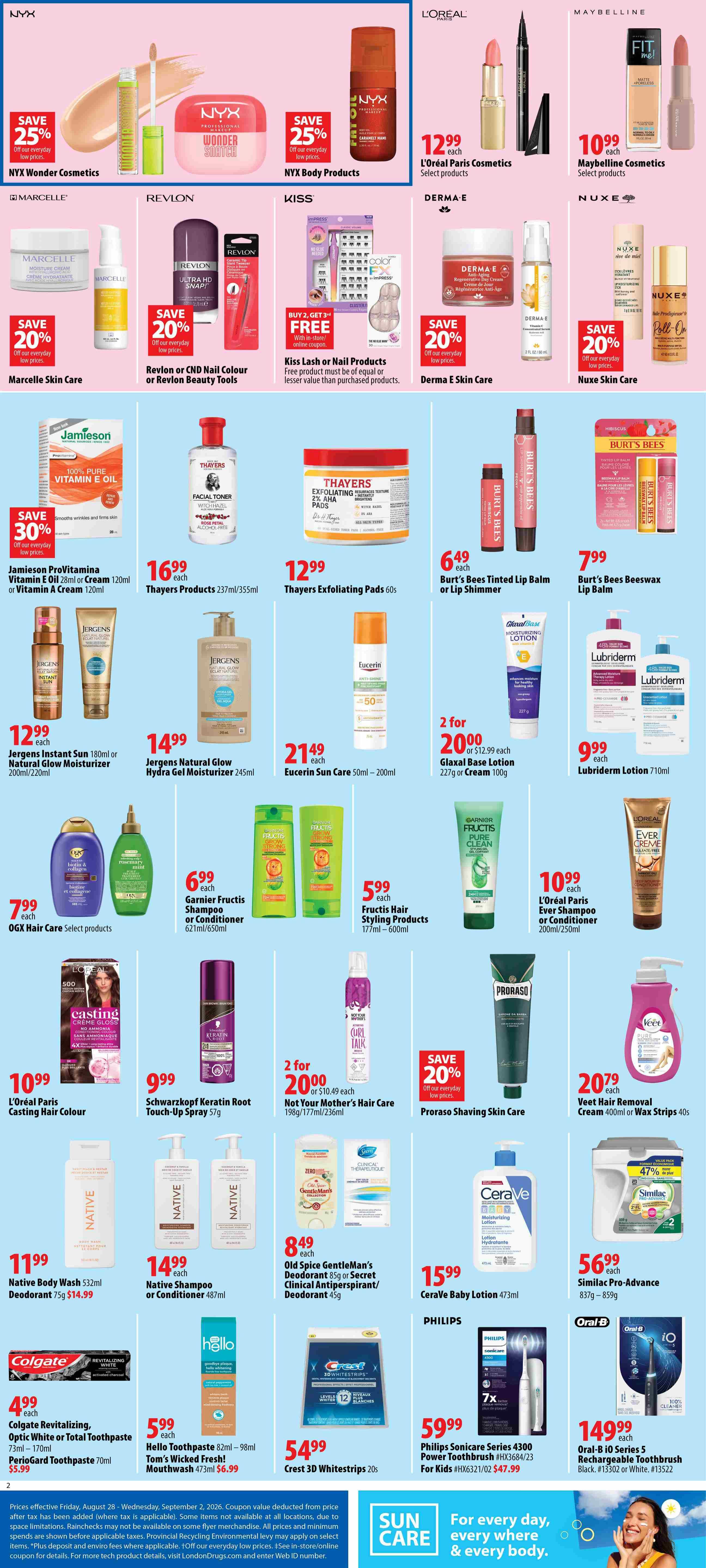 London Drugs Weekly Flyer August 28 to September 2