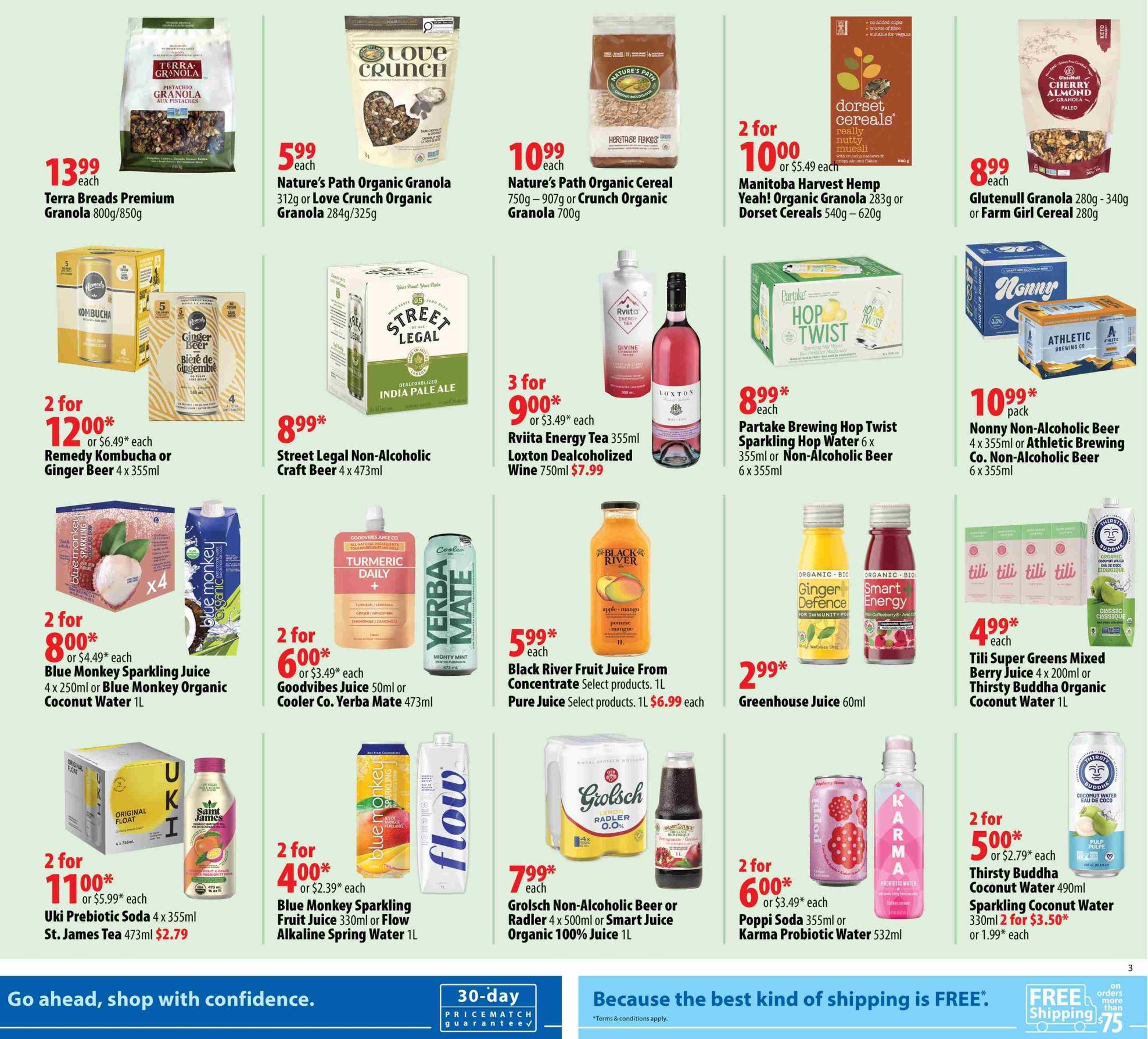 London Drugs Mindful Choices Flyer August 28 to September 23