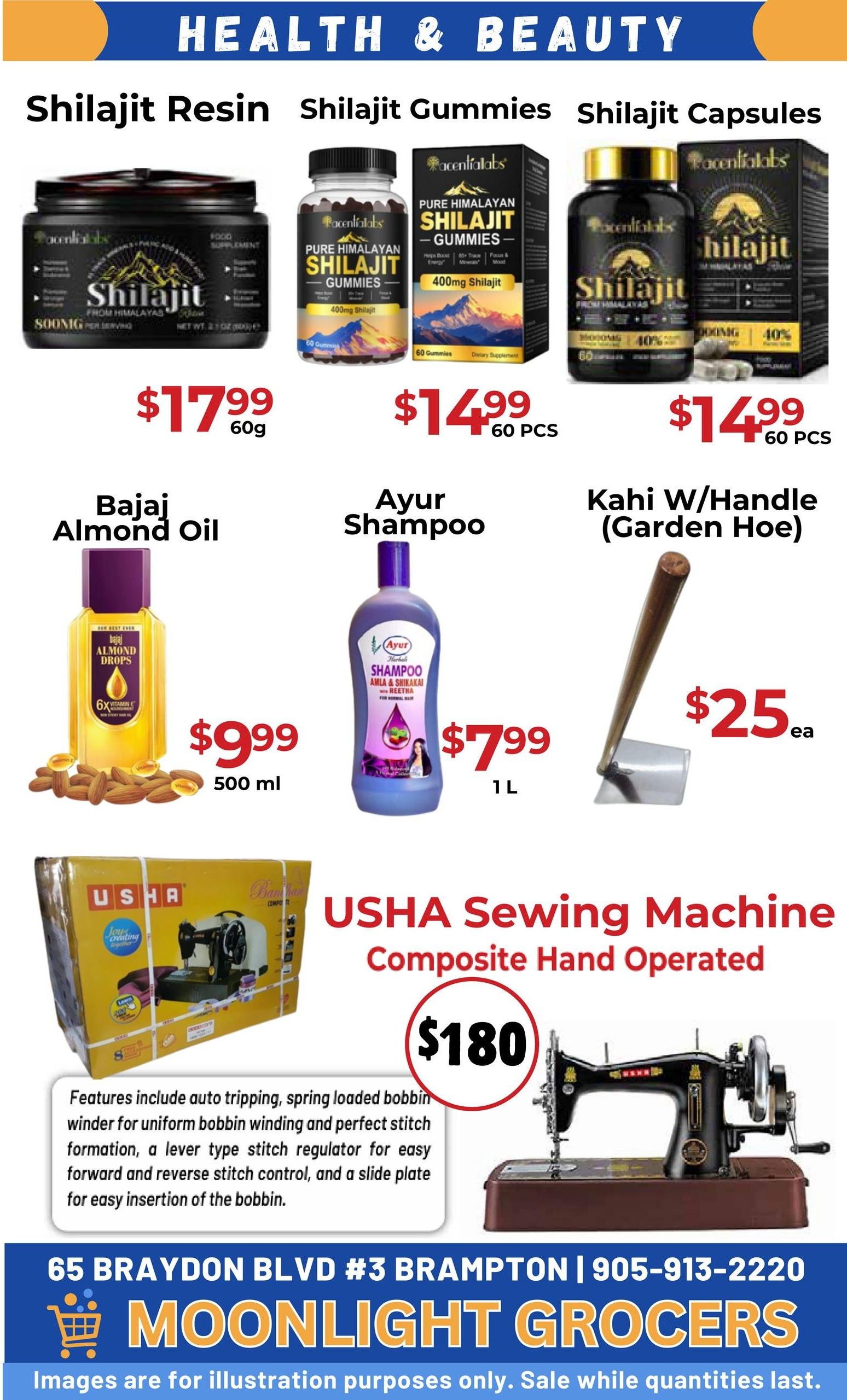 Moonlight Grocers Flyer August 27 to September 2
