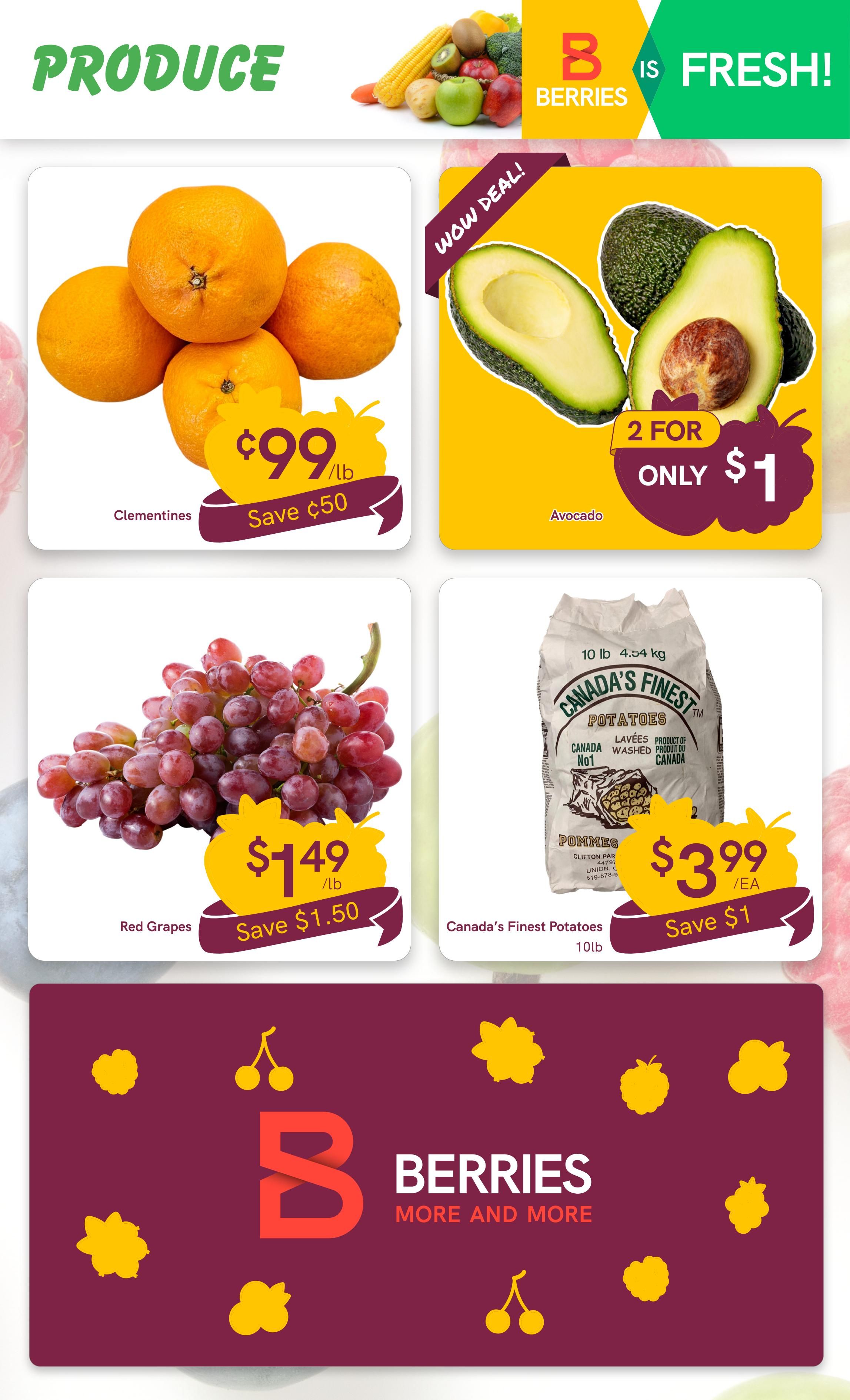 Berries Market Flyer August 27 to September 2