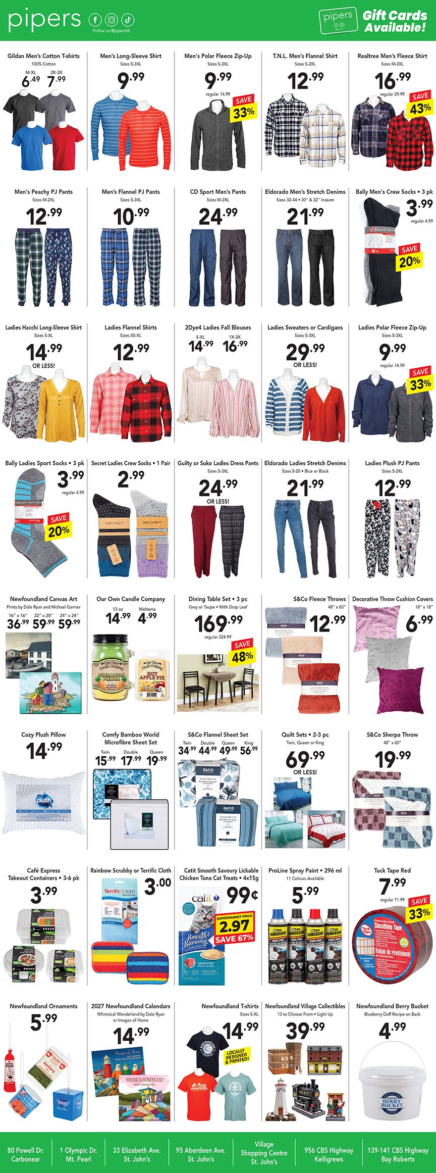 Pipers Superstore Flyer August 27 to September 2
