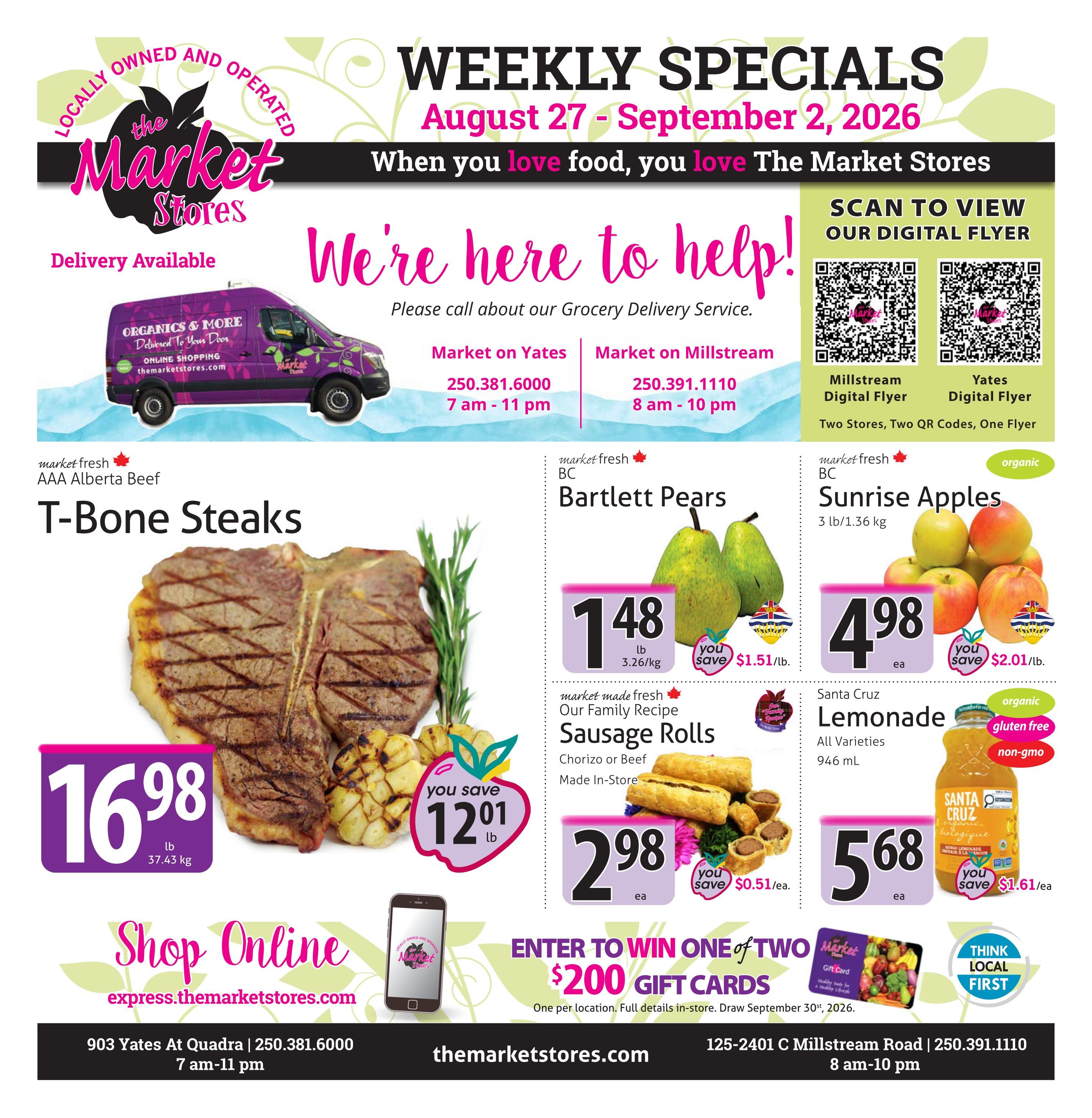 The Market Stores Flyer August 27 to September 2