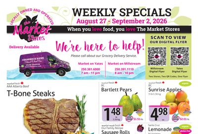 The Market Stores Flyer August 27 to September 2