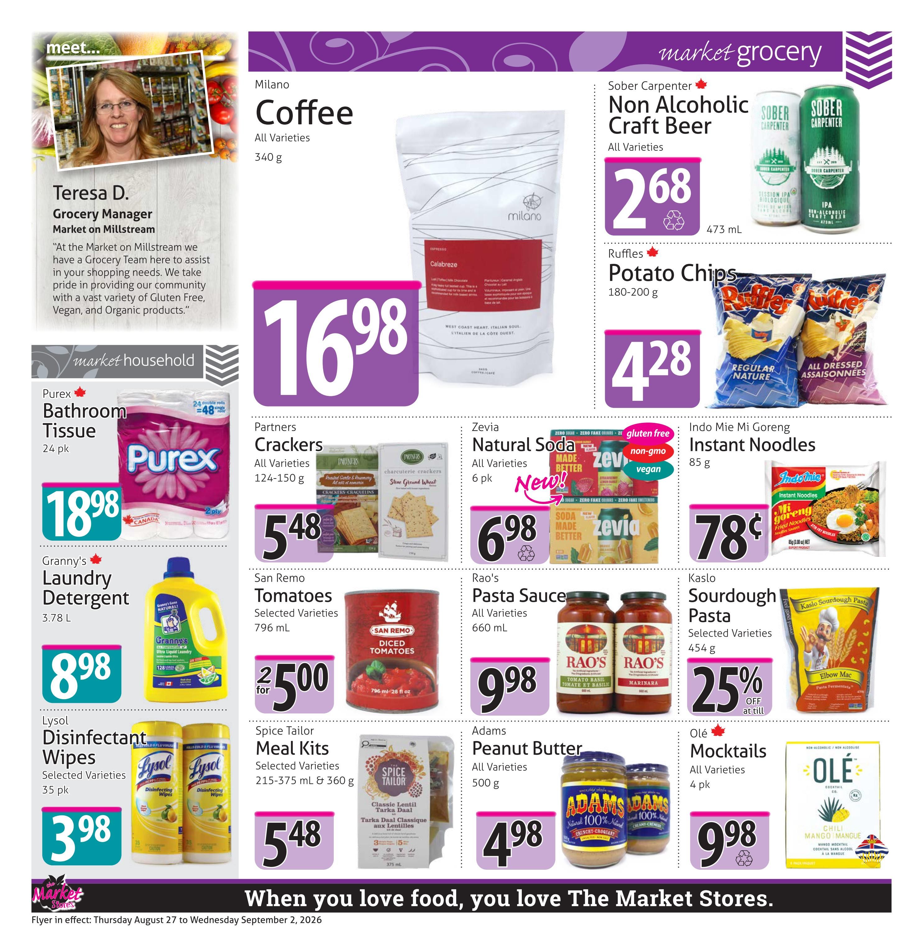 The Market Stores Flyer August 27 to September 2