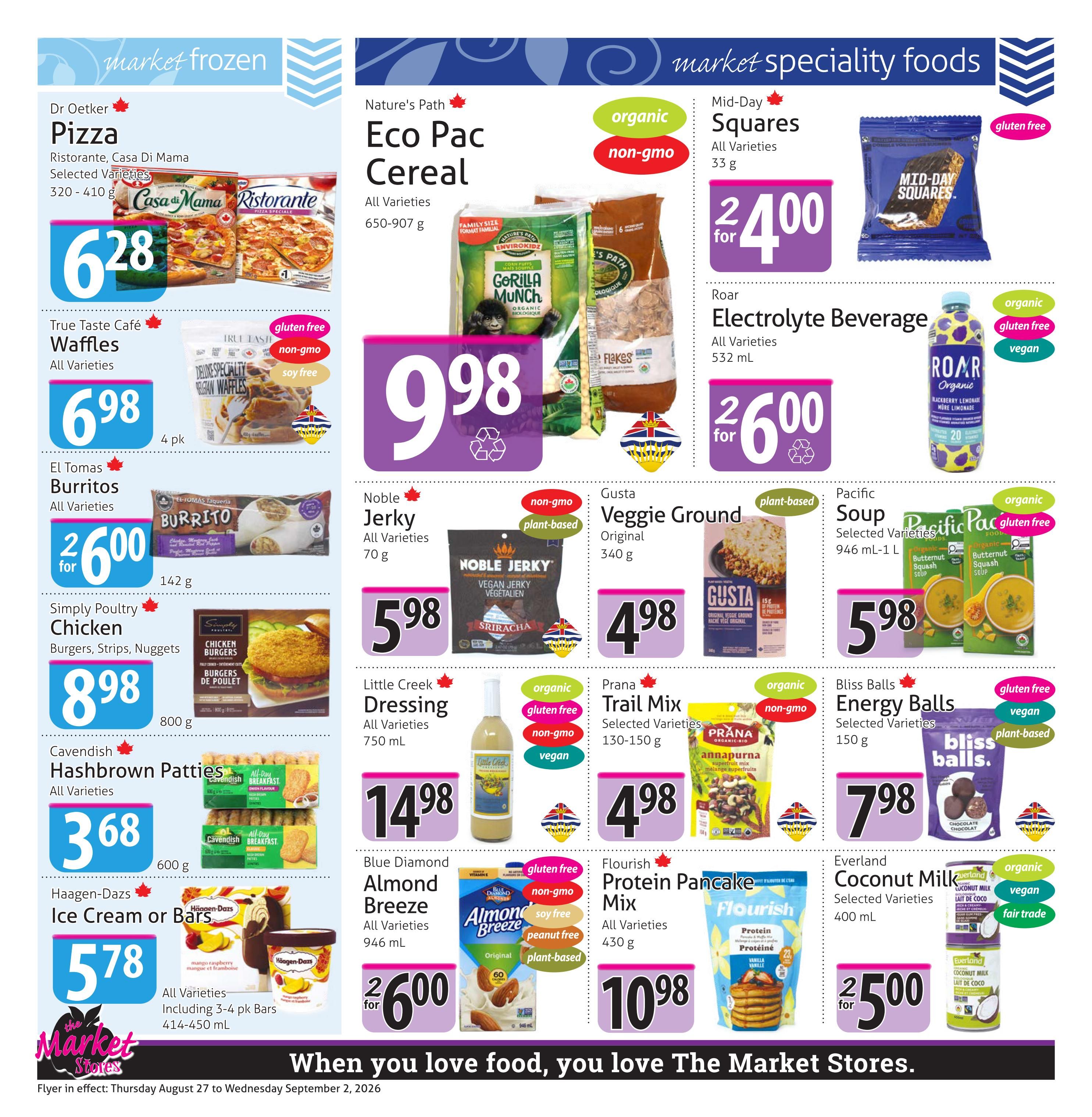 The Market Stores Flyer August 27 to September 2
