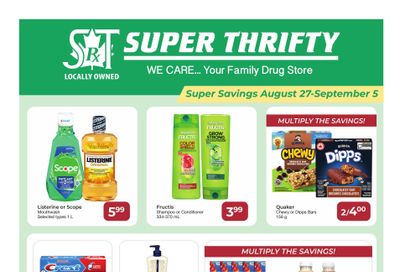 Super Thrifty Flyer August 27 to September 5