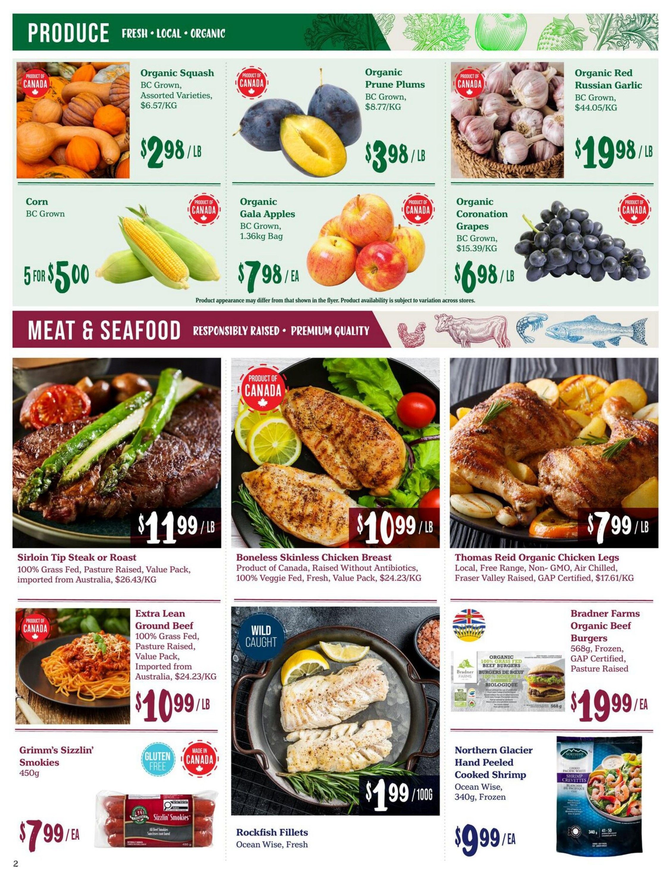 Choices Market Flyer August 27 to September 2